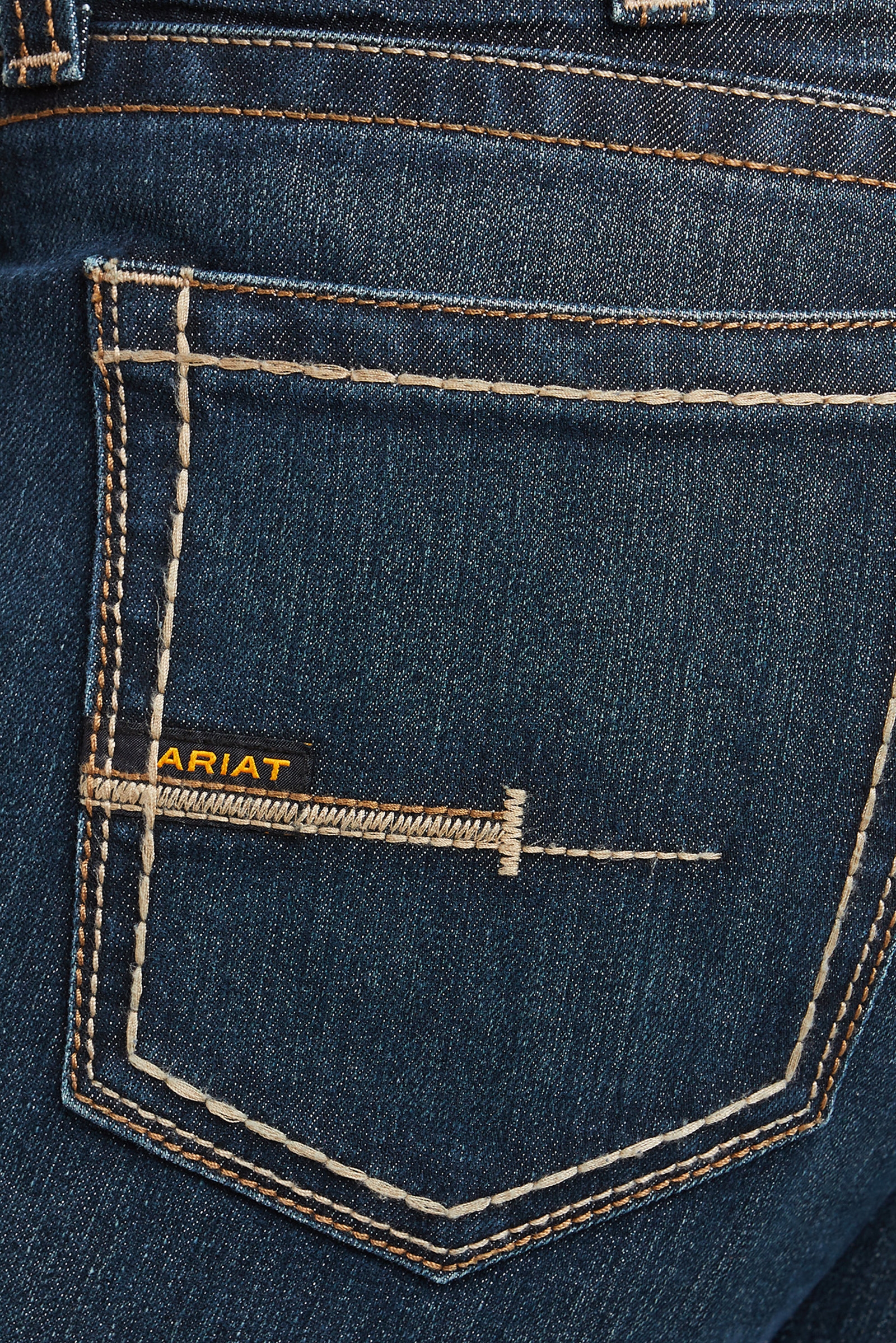 Ariat Rebar M7 Slim Durastretch Heren jeans met rechte pijp