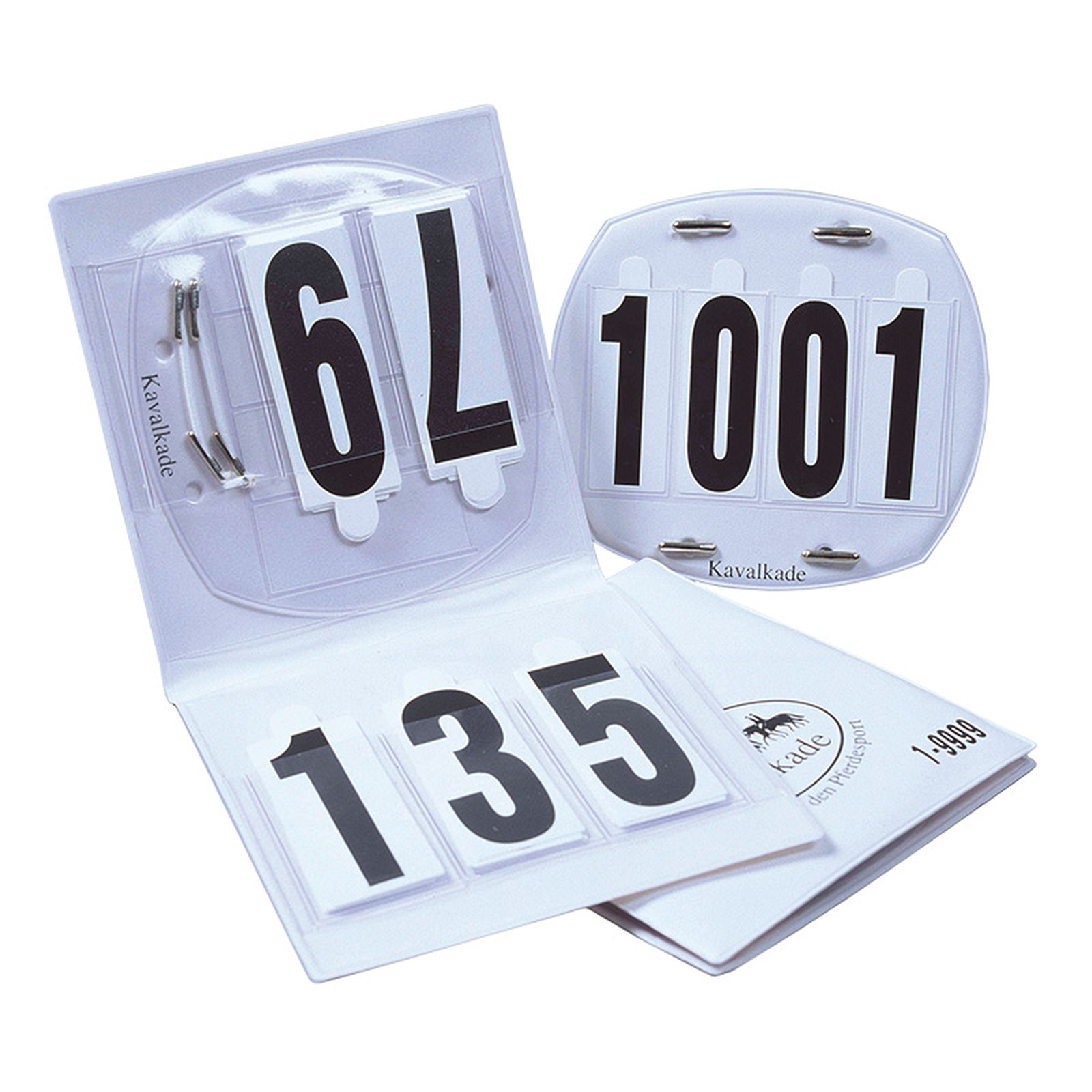 Kavalkade Startnummers, 4 cijfers