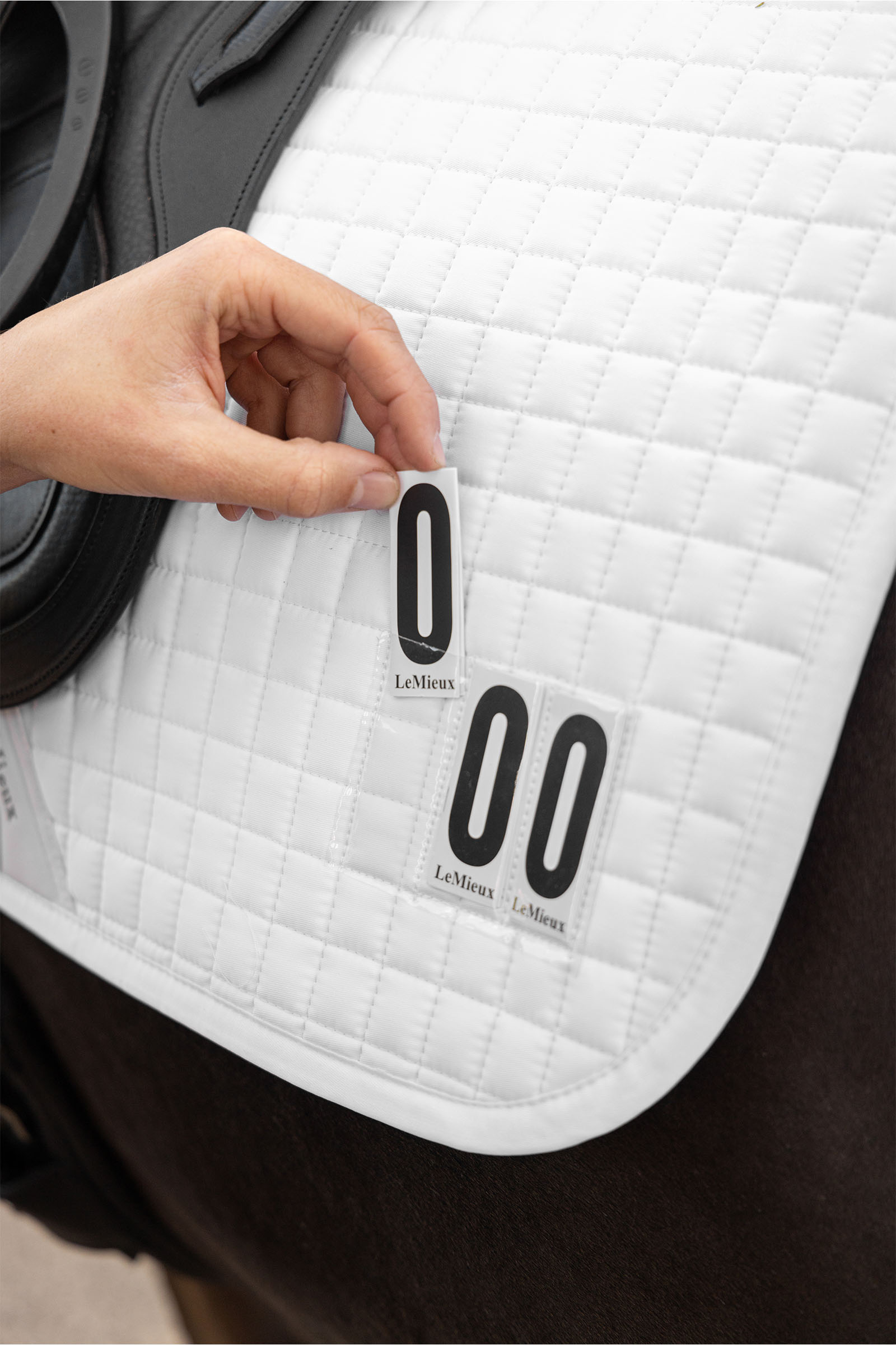 LeMieux Dressage Competition Square dressuurzadeldek