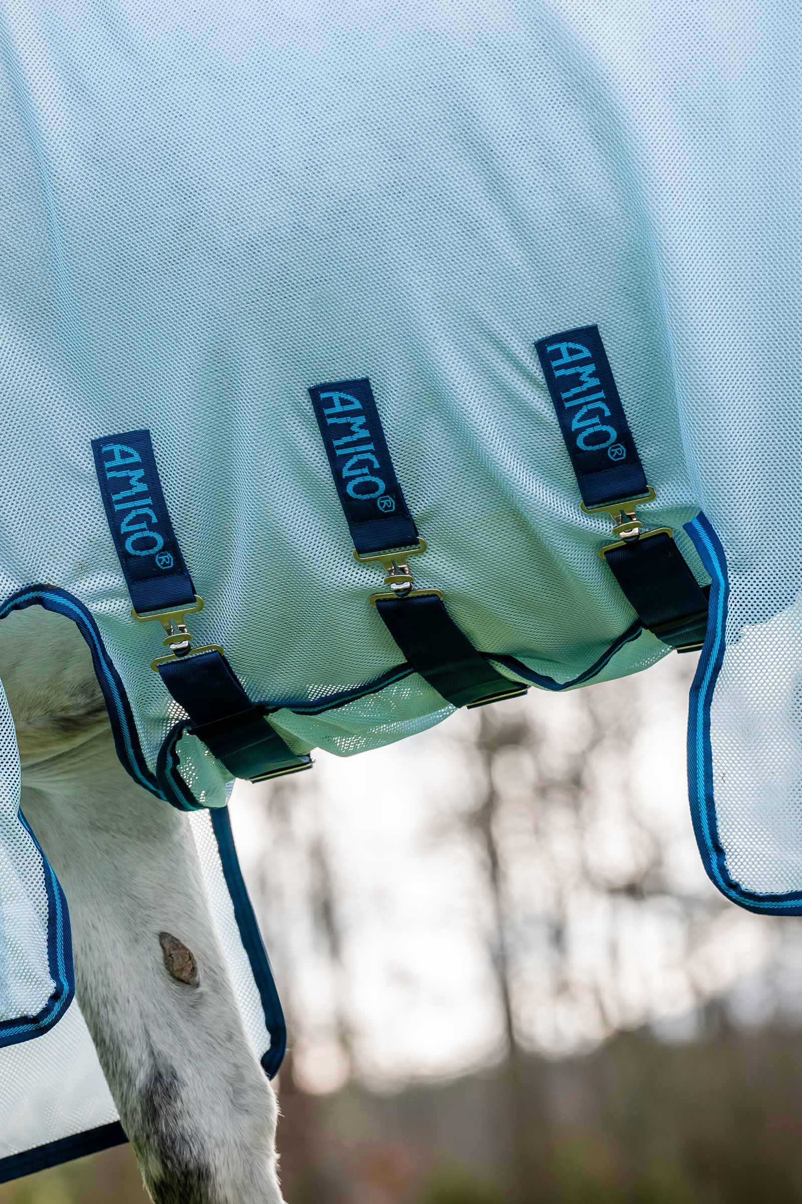 Horseware Amigo Bug Buster vliegendeken met afneembaar halsteil