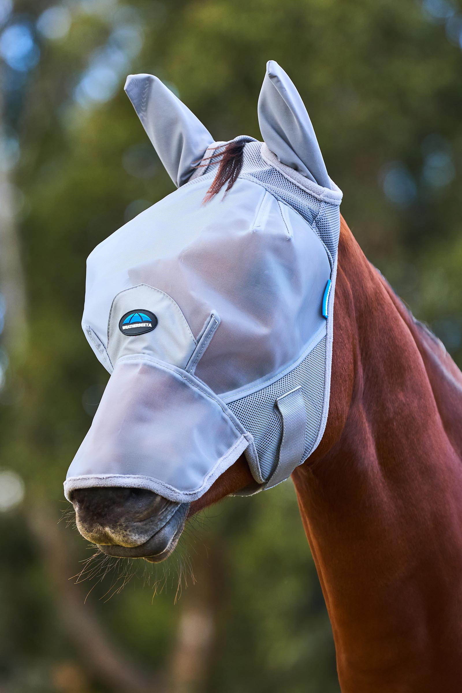 Weatherbeeta Comfitec Fine Mesh Vliegenmasker met oren en neus  