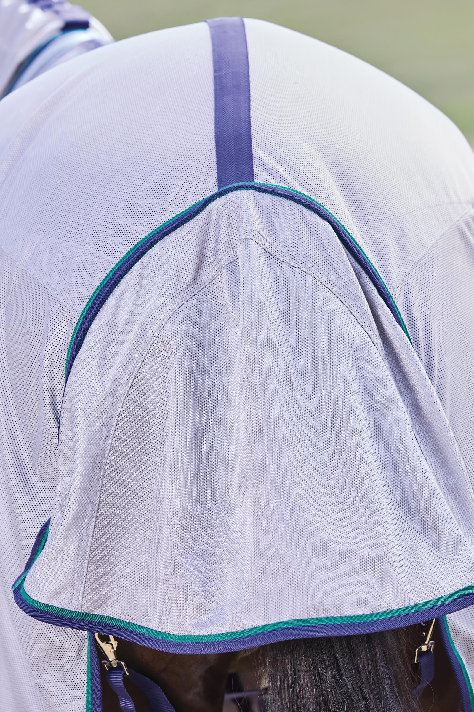 Weatherbeeta ComFiTec Zephyr Vliegendeken combo met vaste hals, 0 g  