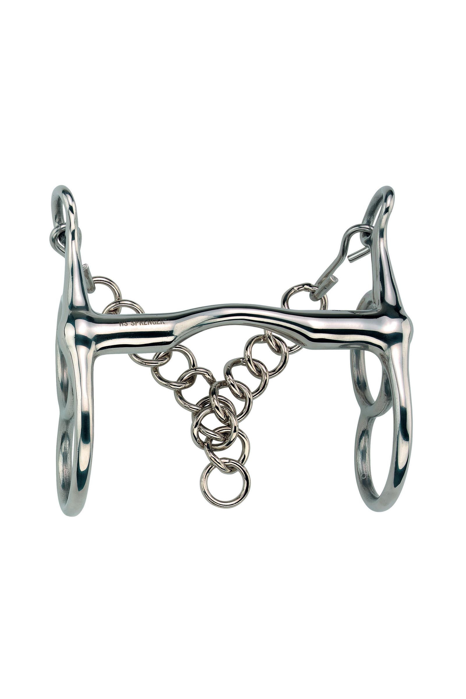 Sprenger Butterfly Liverpool bit, stang 19 mm, 2 sleuven, vaste scharen, roestvrij staal  