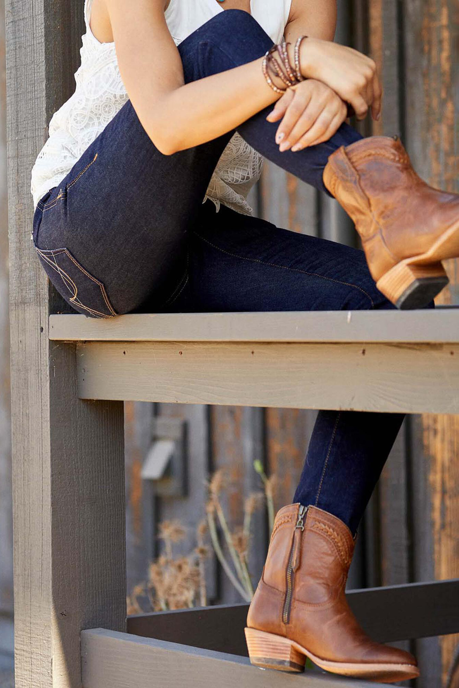 Ariat Sidewinder dames skinny jeans met optimale taillehoogte en ultra-stretch