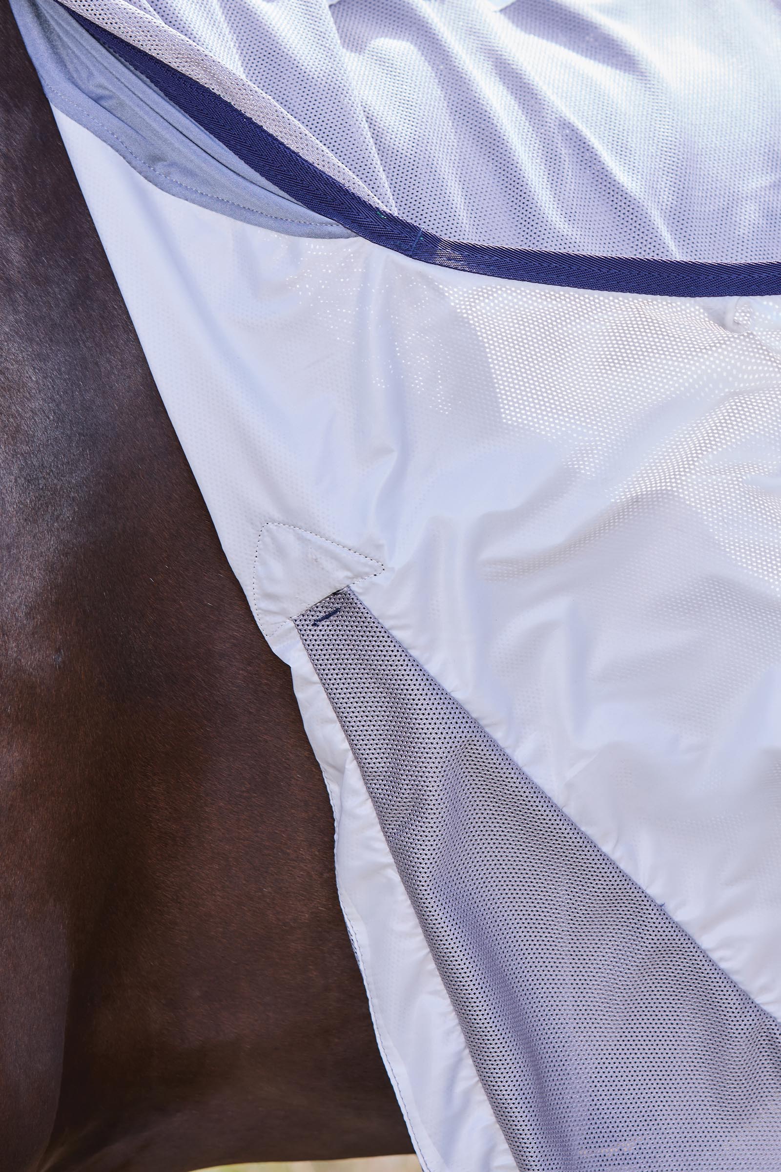 Weatherbeeta ComFiTec Zephyr Vliegendeken combo met vaste hals, 0 g  