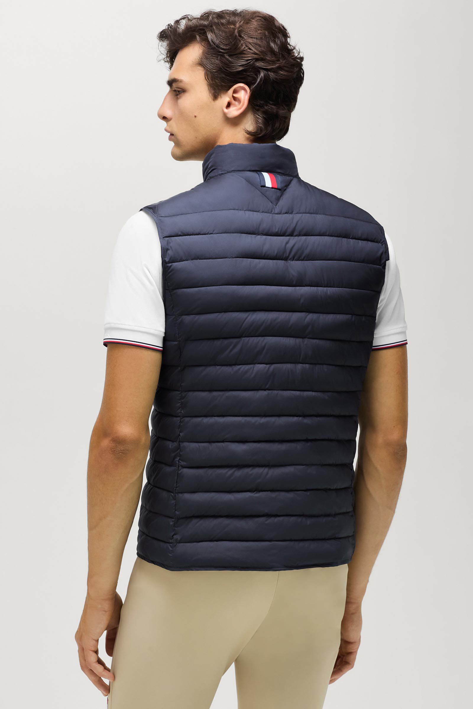 Tommy Hilfiger Equestrian Montero heren gewatteerde bodywarmer