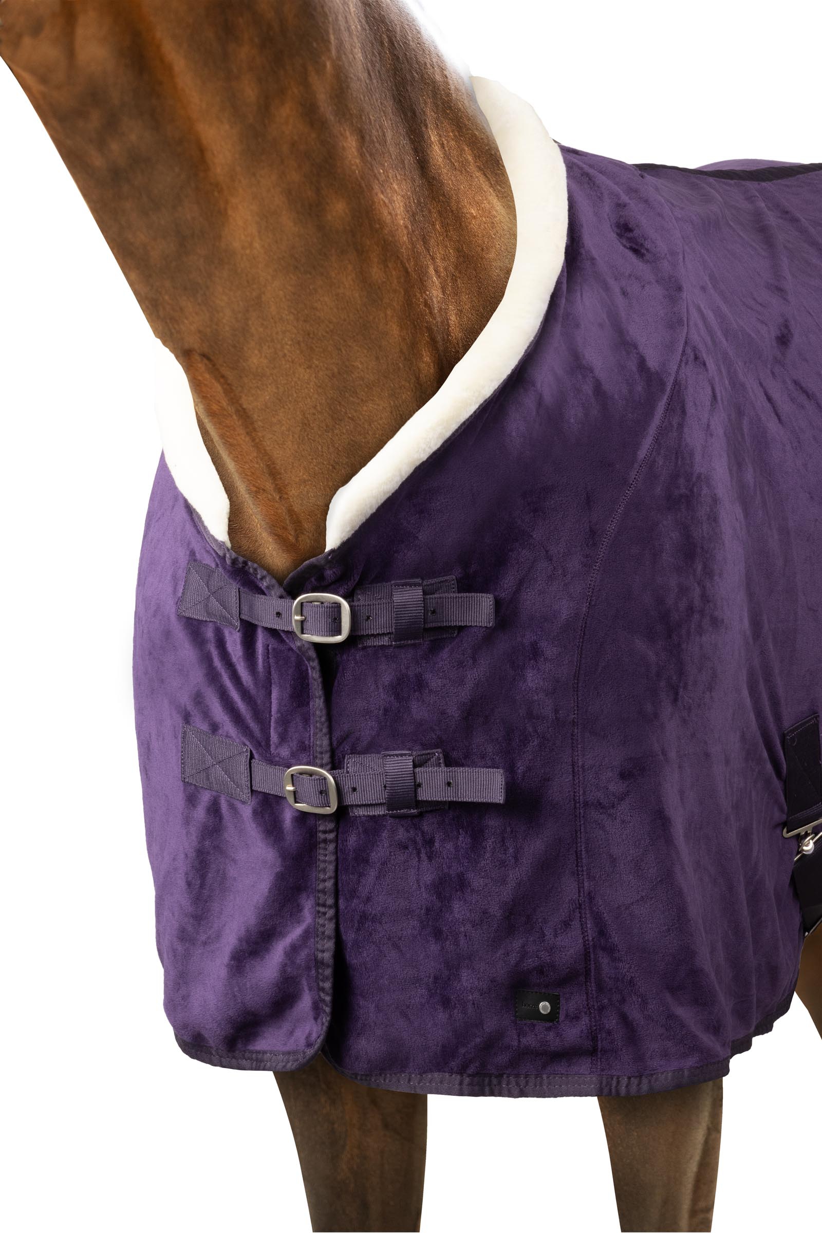 Horze Lincoln Fleecedeken met Bontkraag