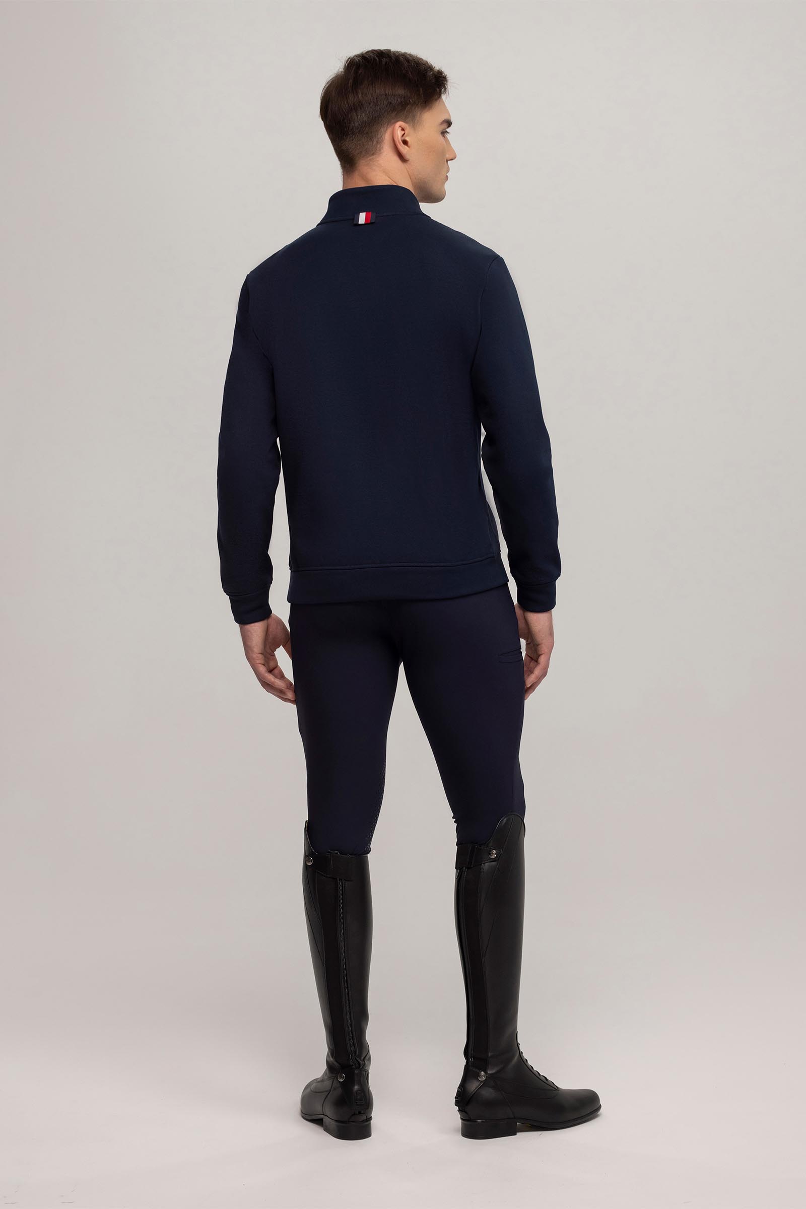 Tommy Hilfiger Equestrian Dallas heren sweatshirt met 1/4 ritssluiting