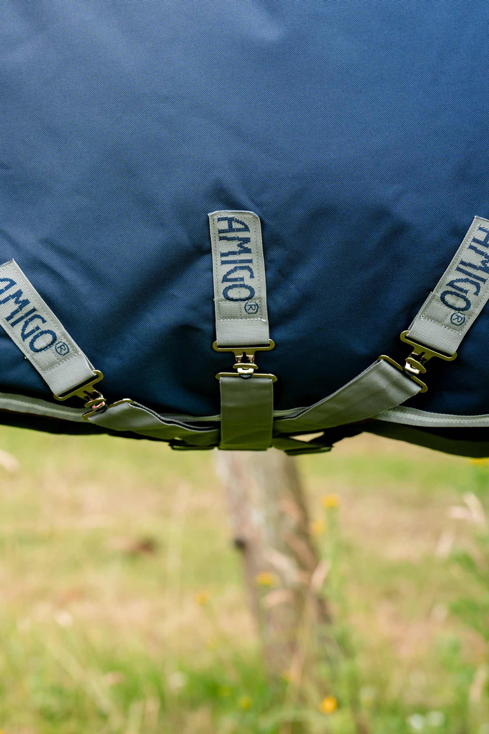 Horseware Amigo Bravo 12 Plus outdoordeken met afneembare hals, 0g