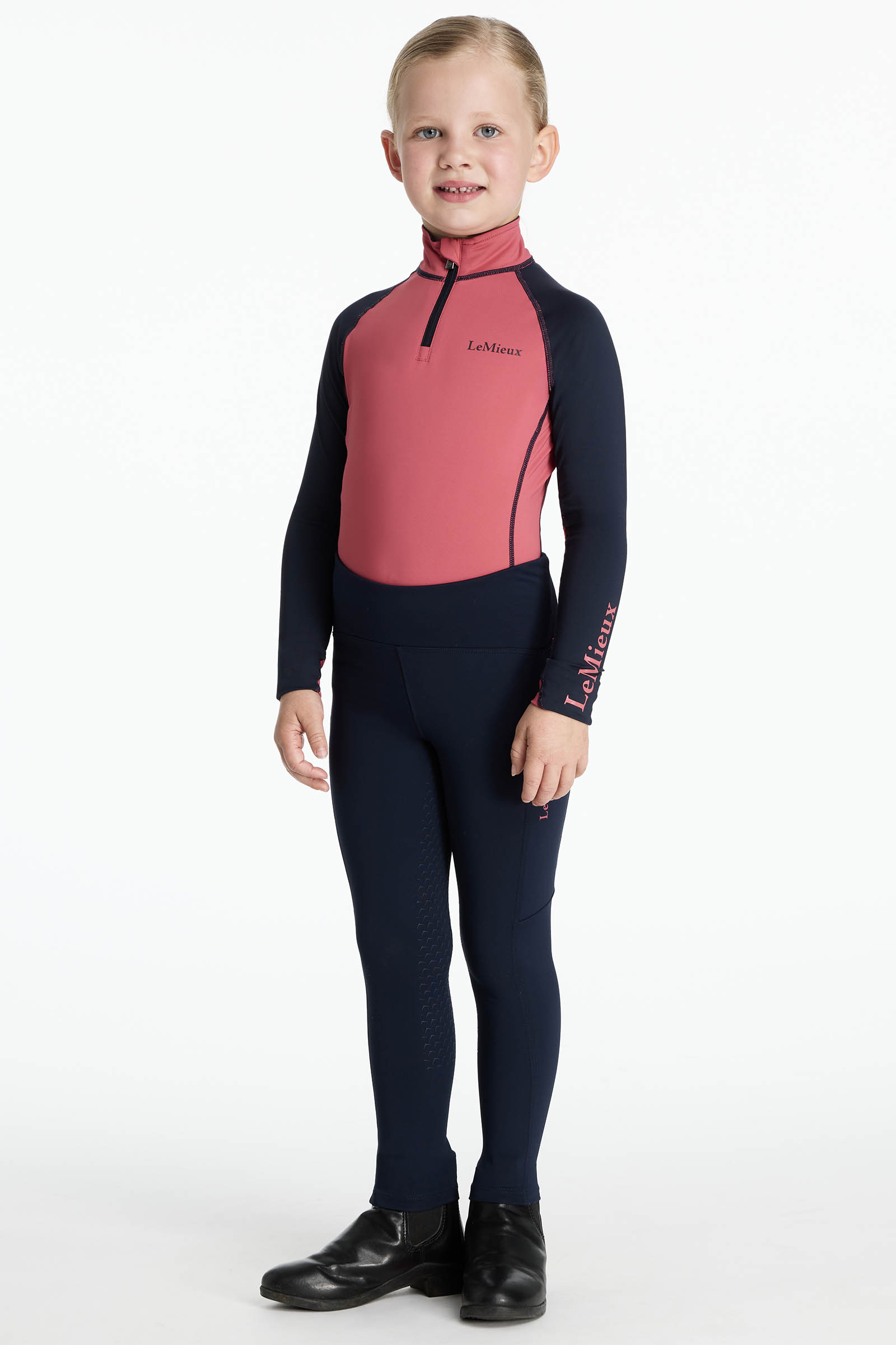 LeMieux Mini Nora kinder pull-on rijbroek met zachte binnenkant