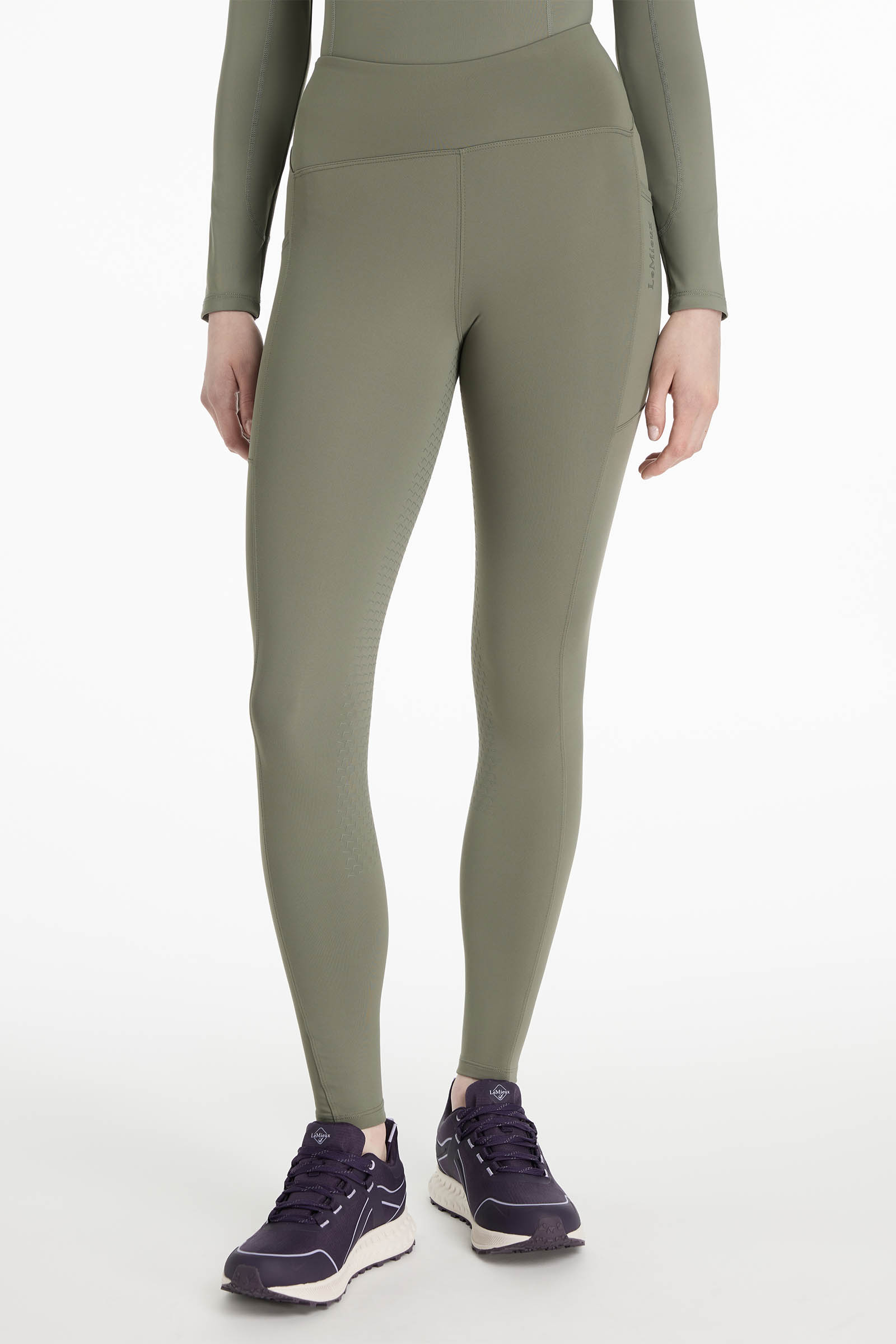 LeMieux Natalie dames rijbroek met zachte binnenkant en full grip