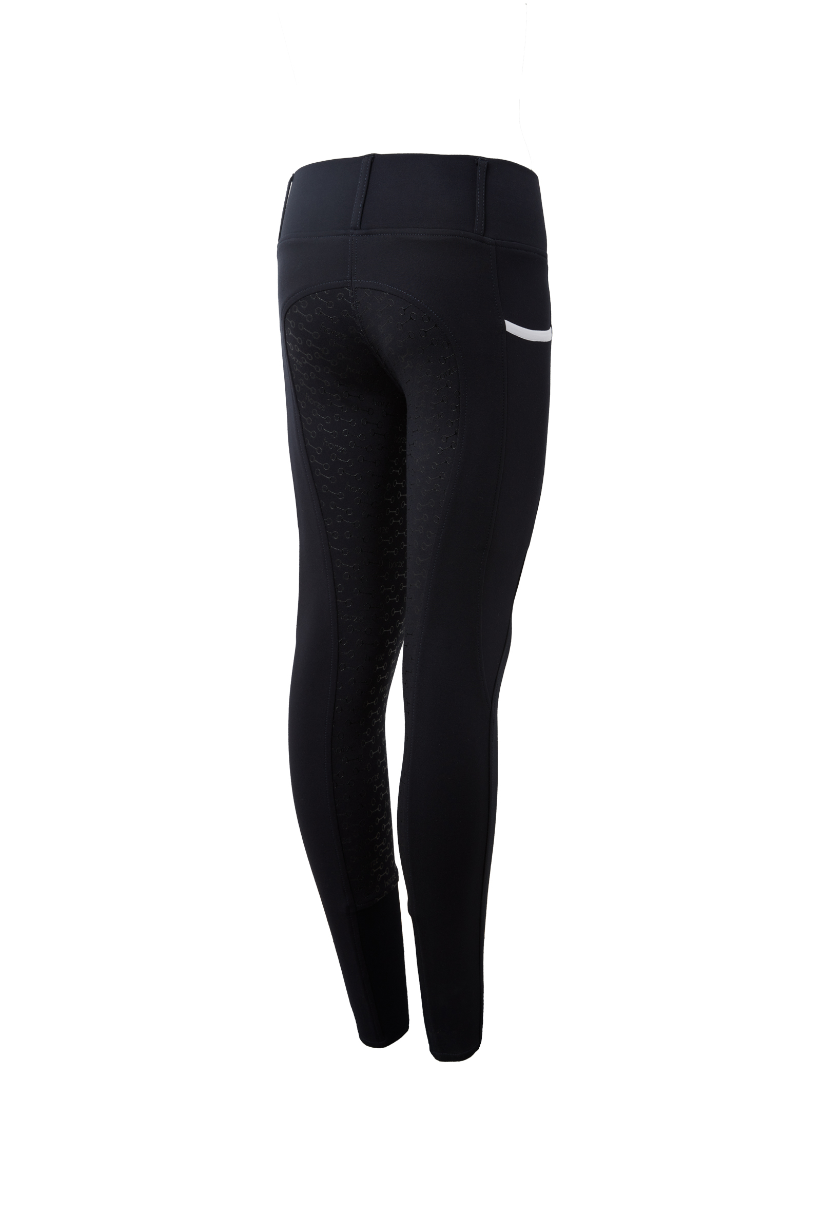 Horze Lucinda High Waist Siliconen Full Seat Tights, kinderen