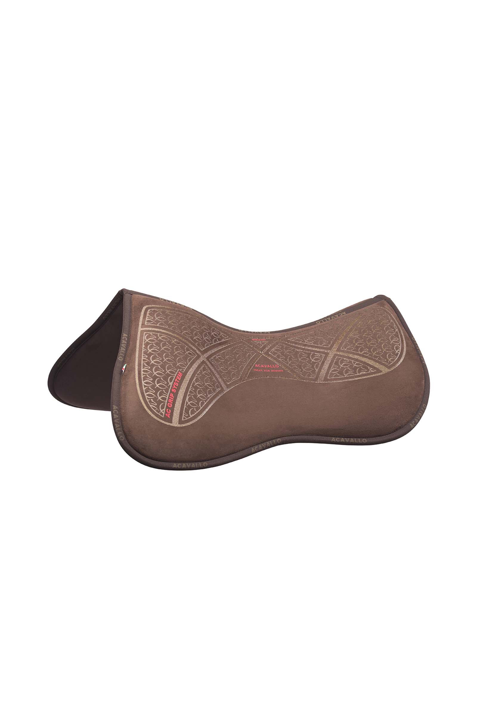 Brown/Bronze Acavallo AC-Grip System & Memory Foam zadelonderlegger