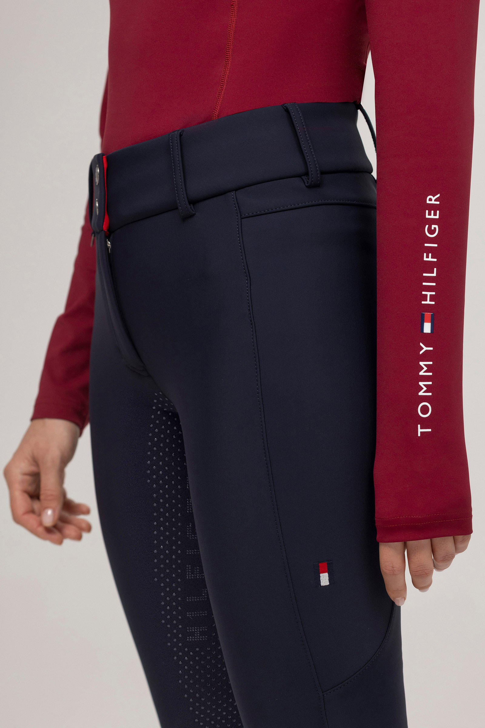 Tommy Hilfiger Equestrian Minnesota Dames Softshell Rijbroek Met Volledige Zit