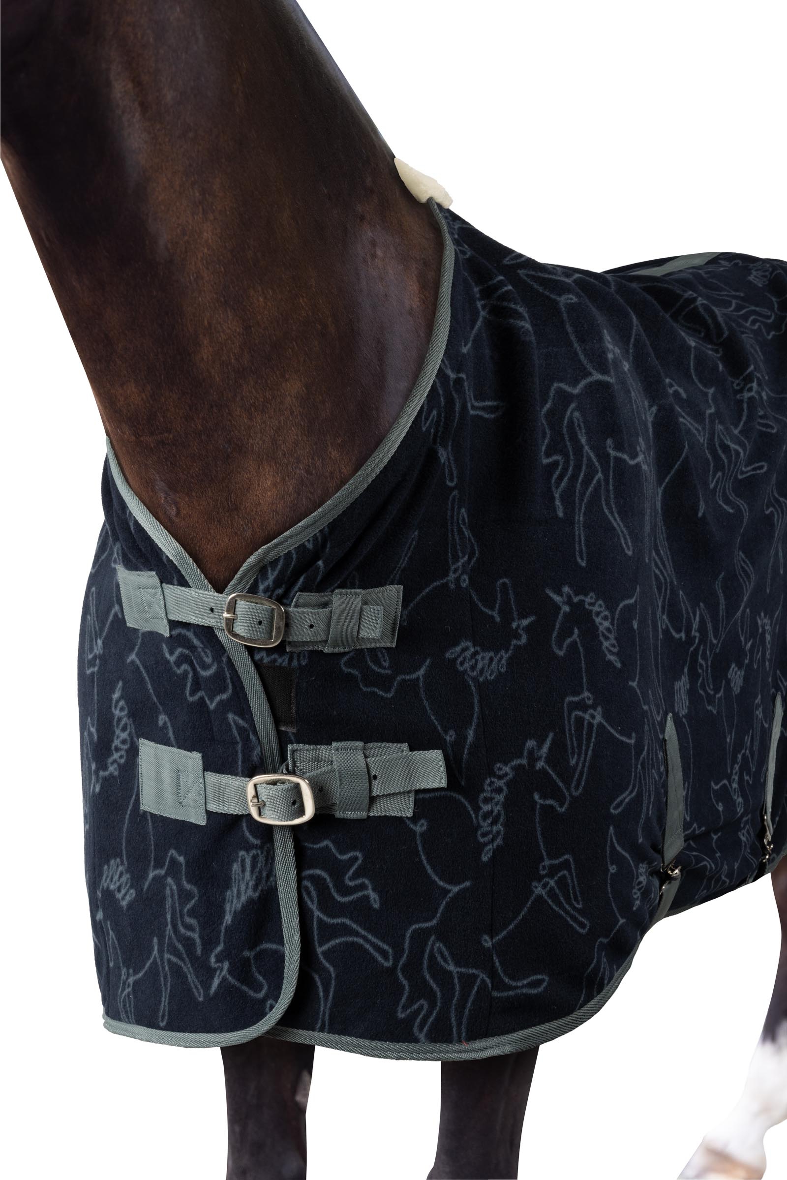 Horze Pegasus Fleece Cooler deken voor pony