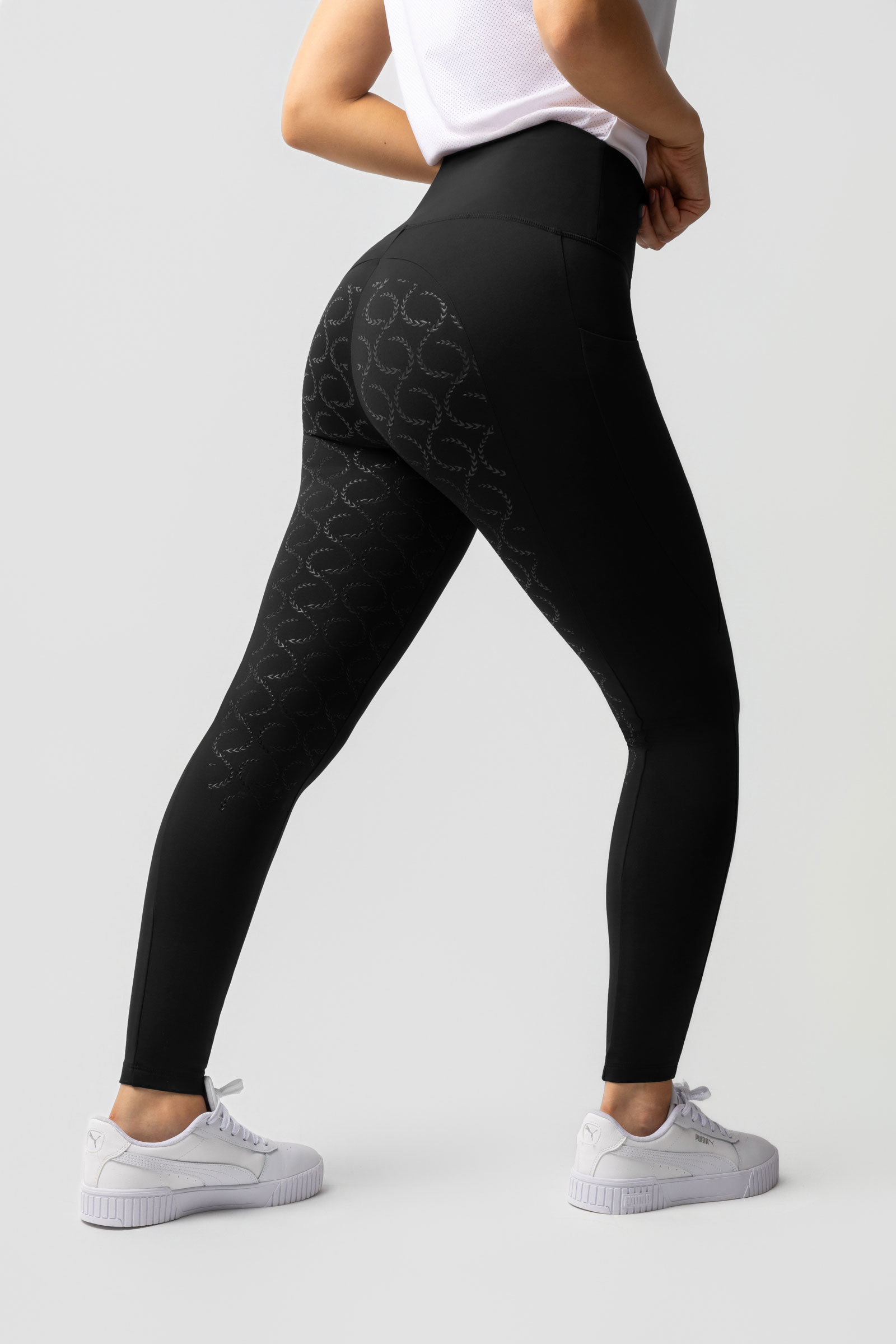 Horze Gillian Dames Thermo volgrip leggings