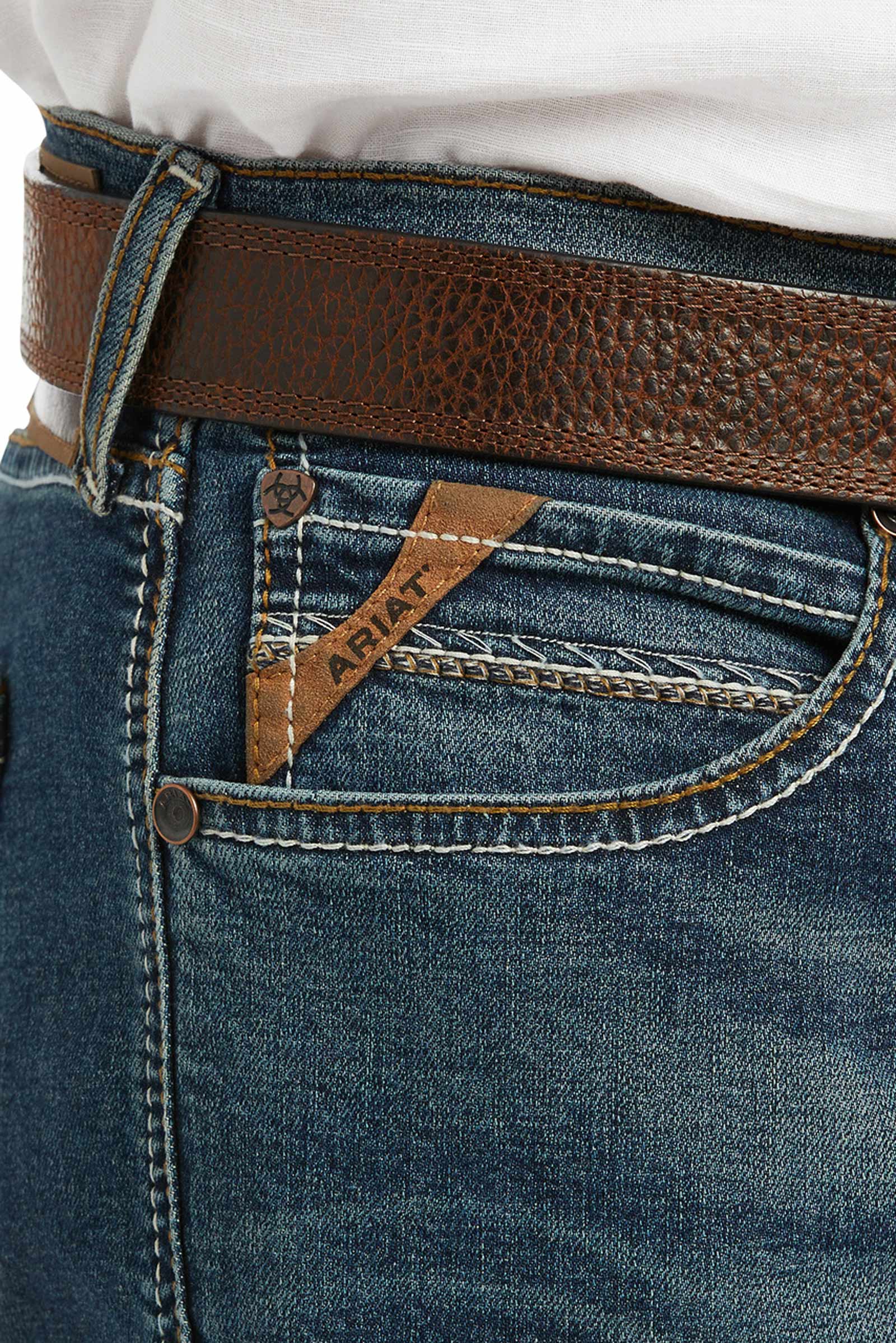 Ariat M8 Modern Tekstretch Sebastian Heren jeans met smalle pijp