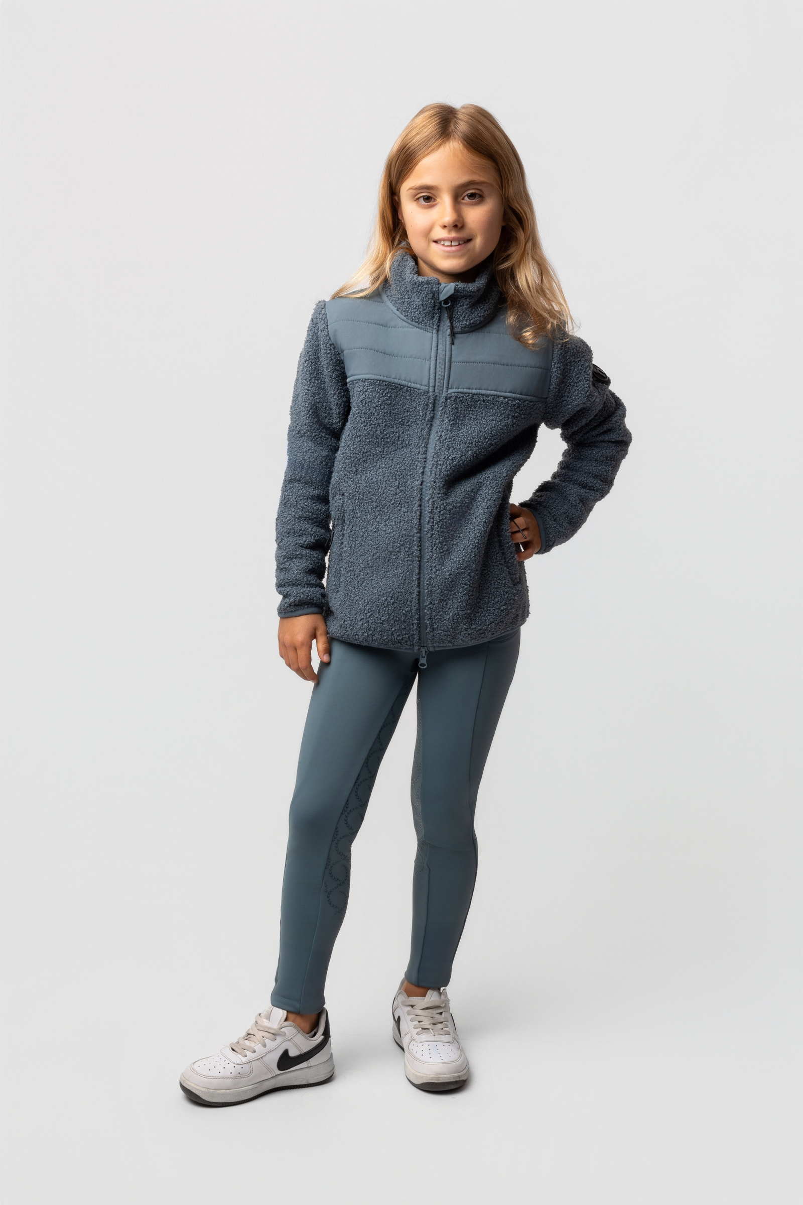 Horze Misha Kinderen hybride fleece jack