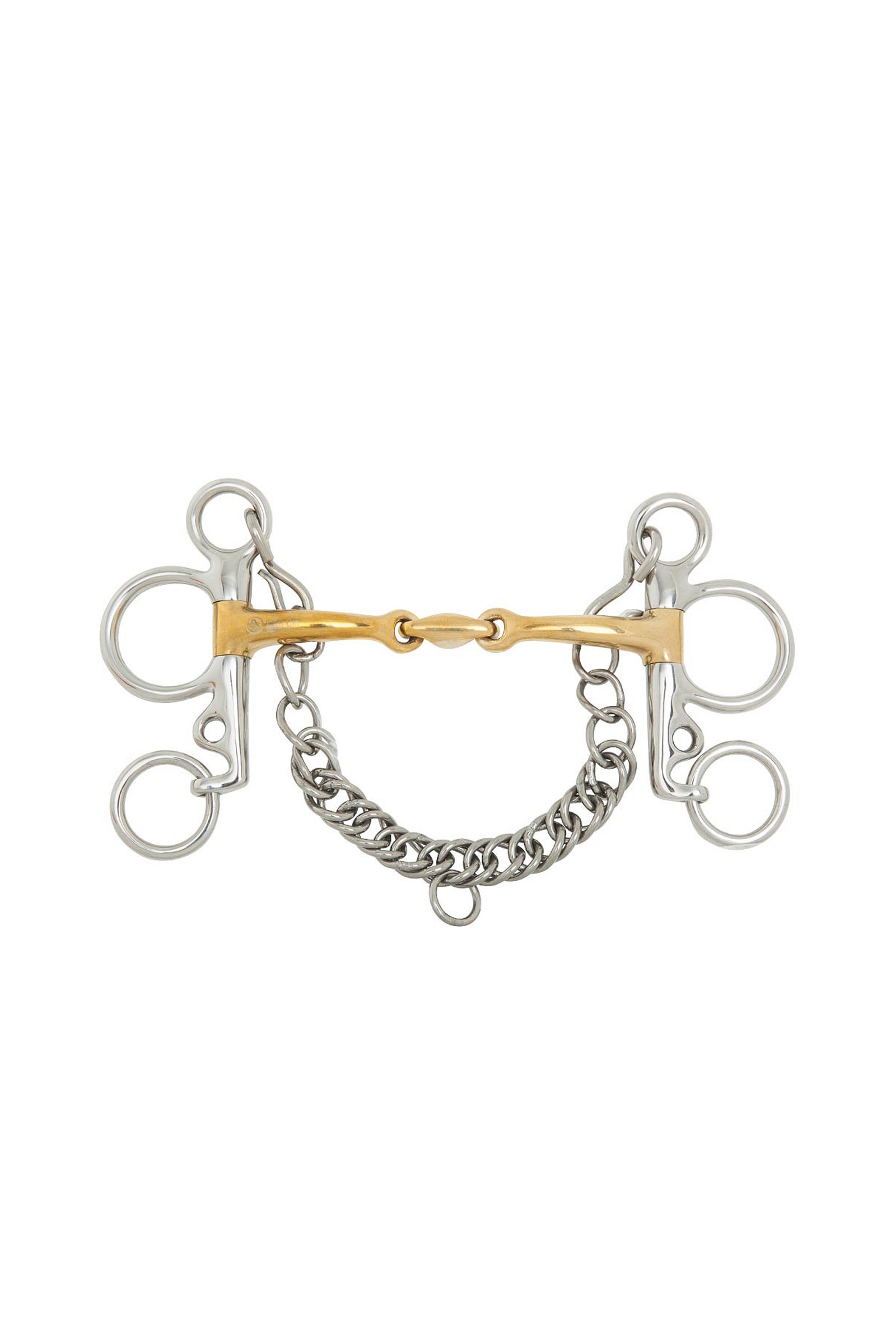 BR Soft Contact baby pelham, dubbelgebroken, 14 mm, scharen 102 mm