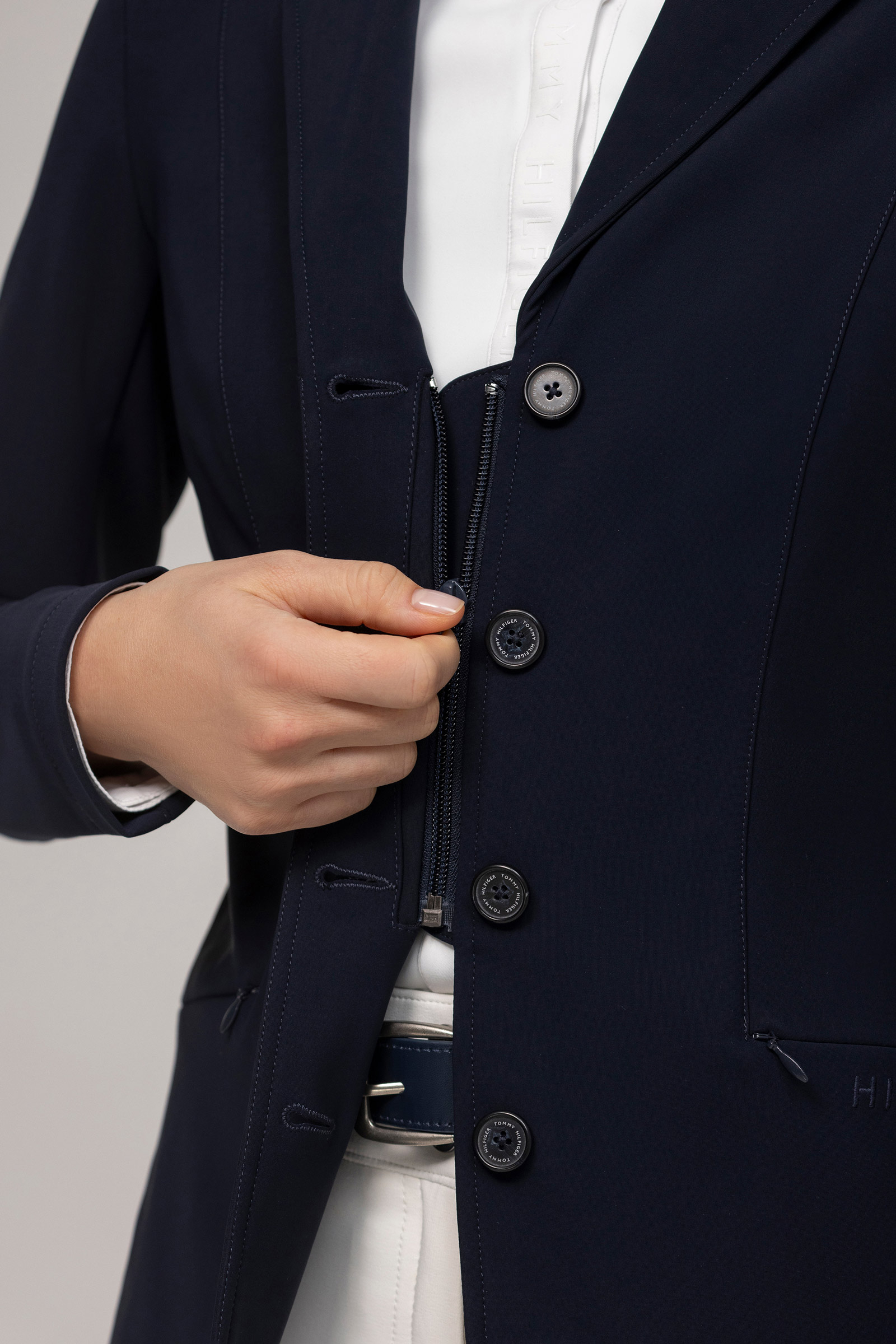 Tommy Hilfiger Equestrian Tribeca dames wedstrijdjasje voor het hele jaar