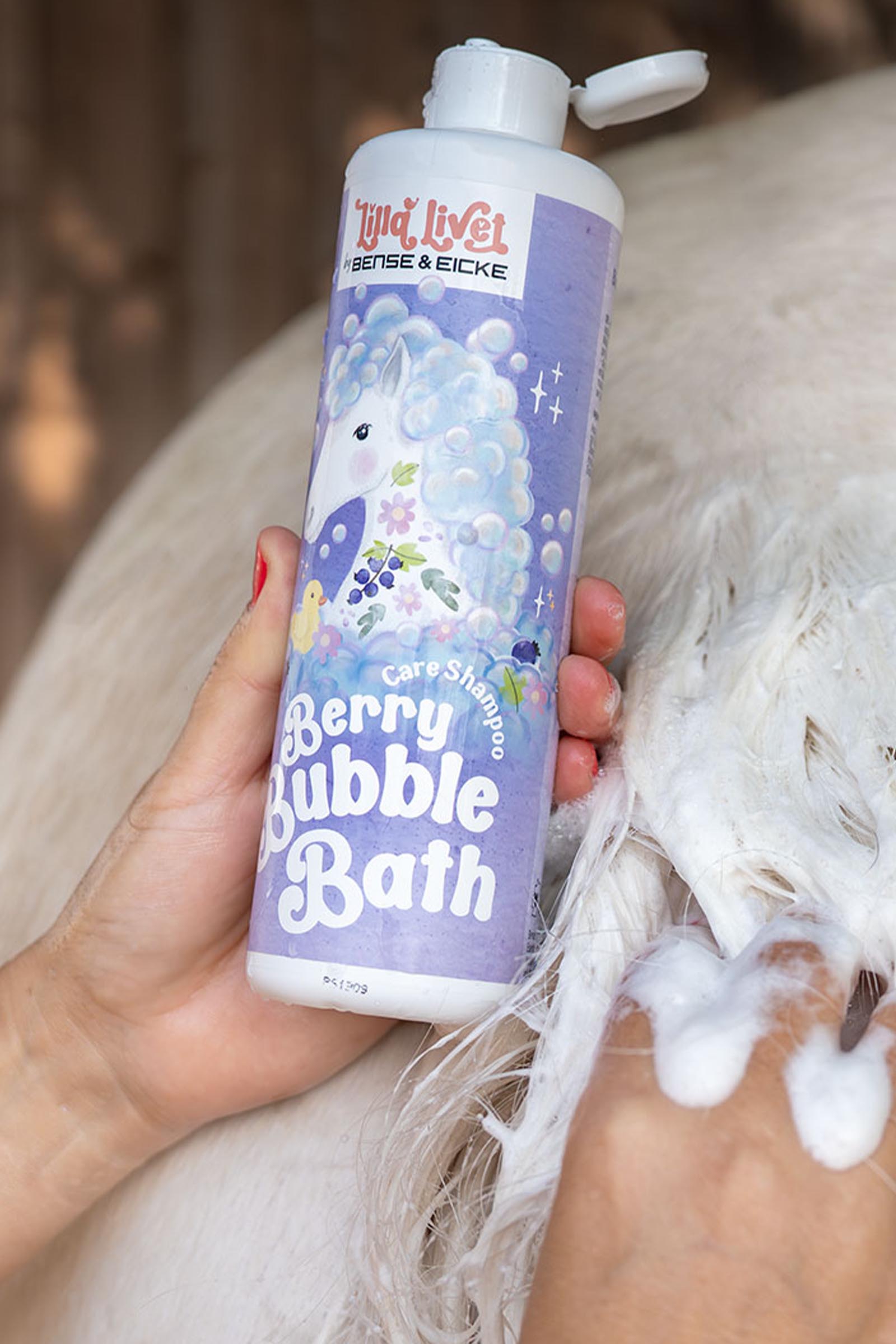 Bense & Eicke Lilla Livet Berry Bubble Bath verzorgingsshampoo, 500 ml