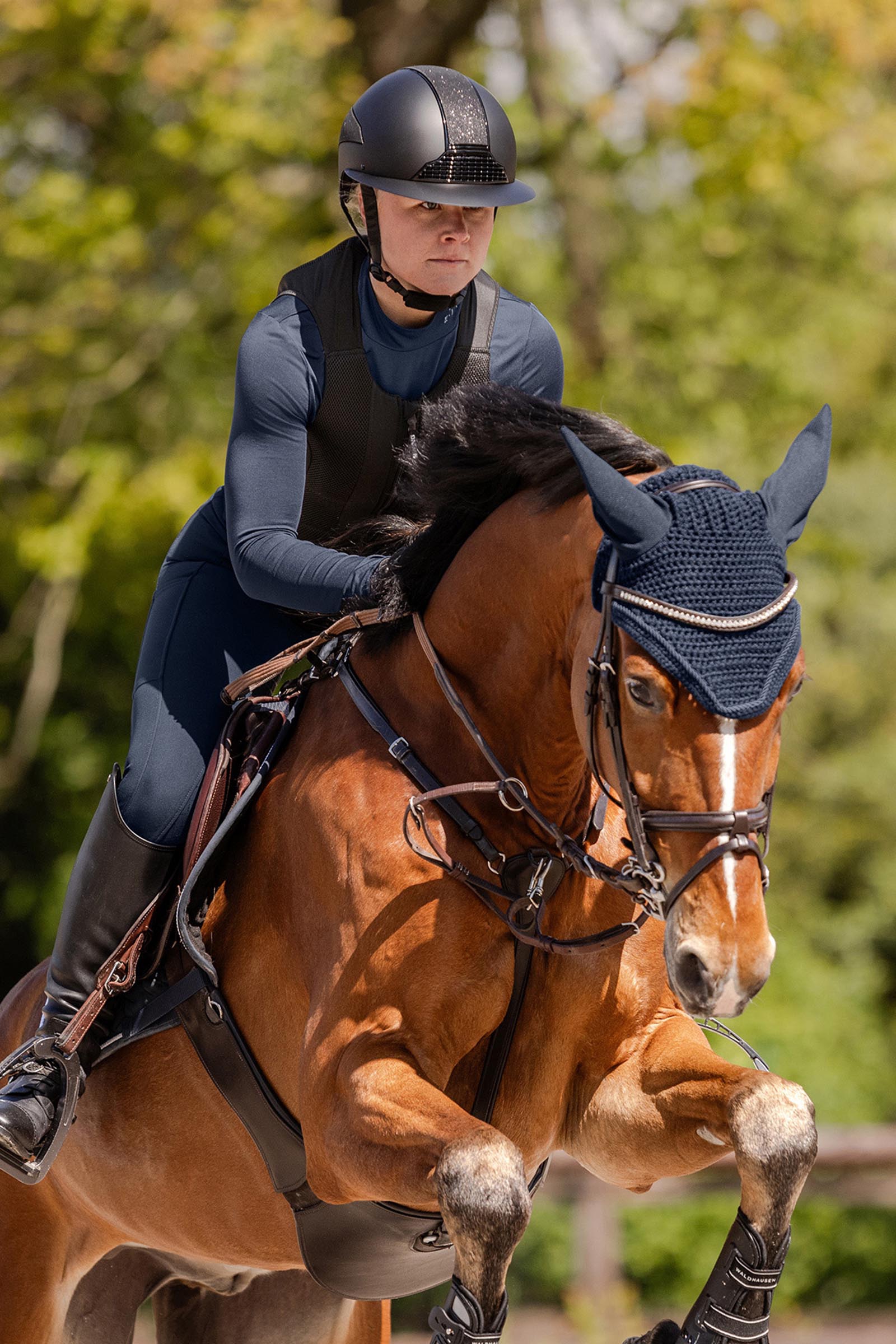 SWING H24 Lady Shine rijhelm