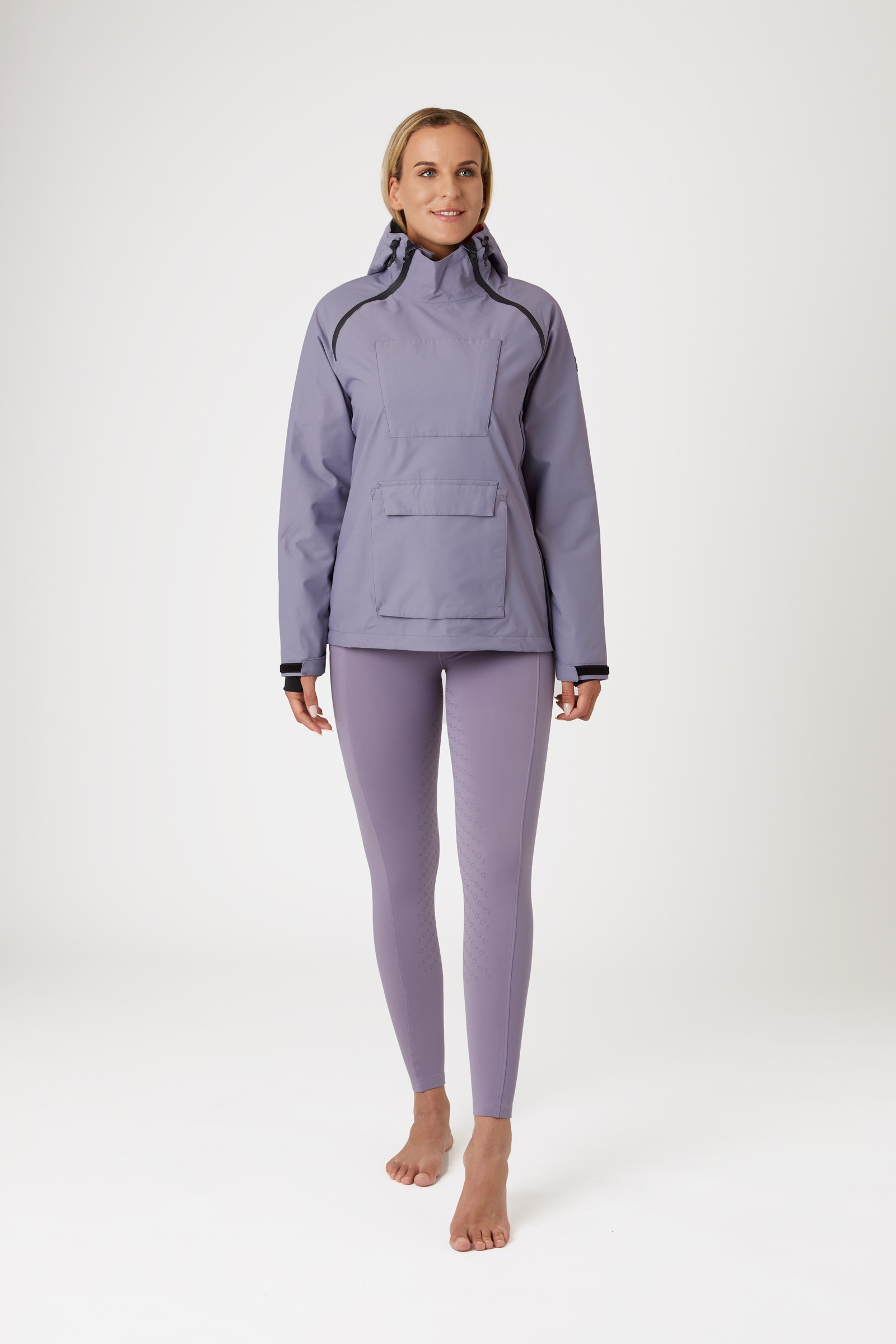 Horze Ayla regenjas met rids, dames