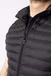 B Vertigo Simon ultralichte gewatteerde bodywarmer, heren