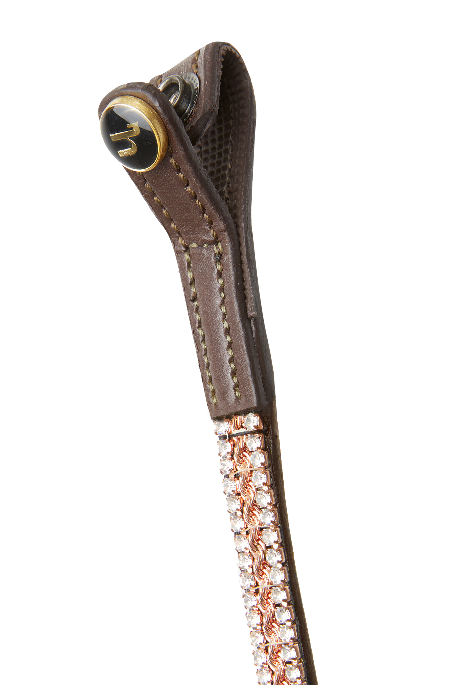 Horze Nancy Crystal and Wire frontriem