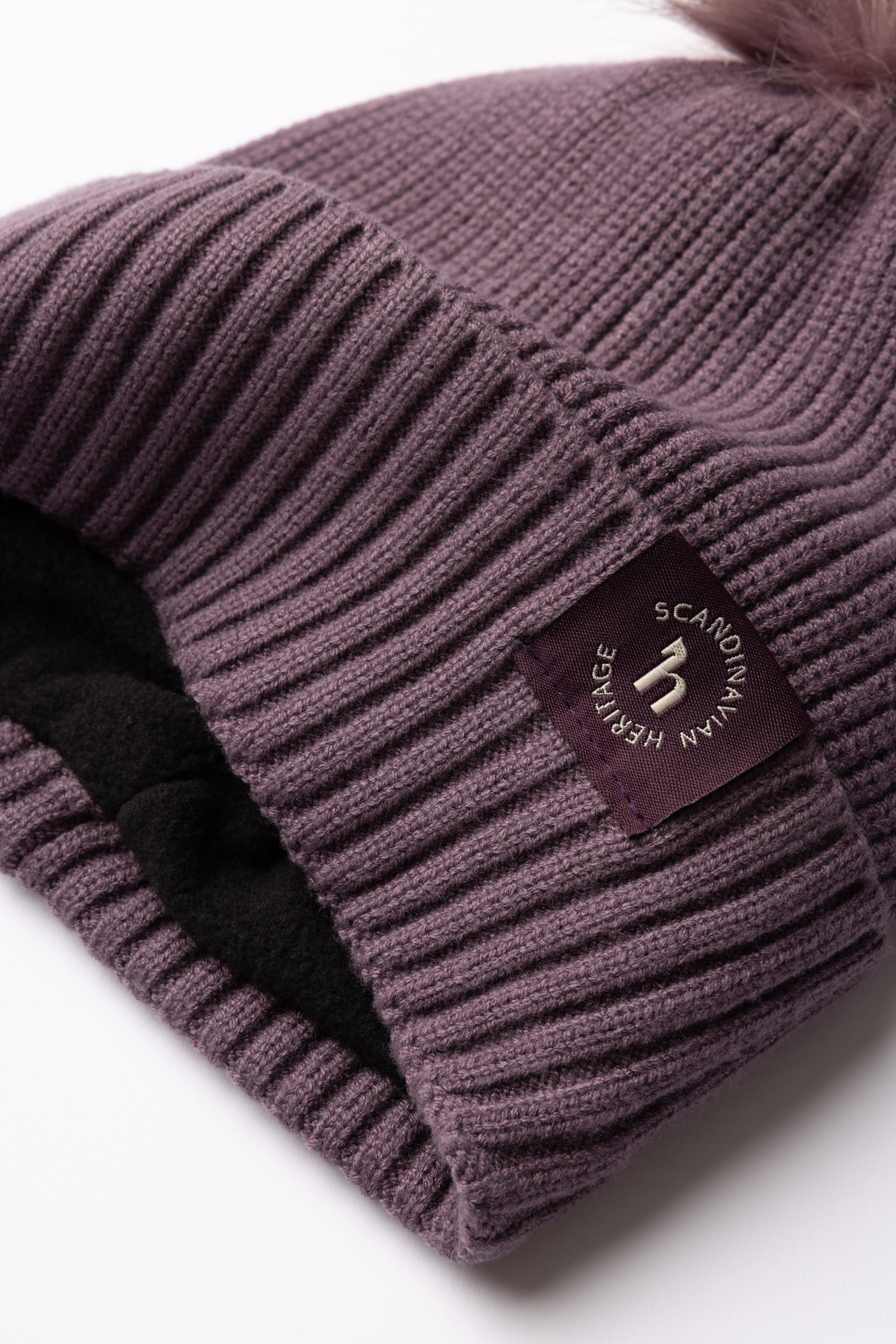 Horze Noa Kinderen gebreide muts met afneembare pompon