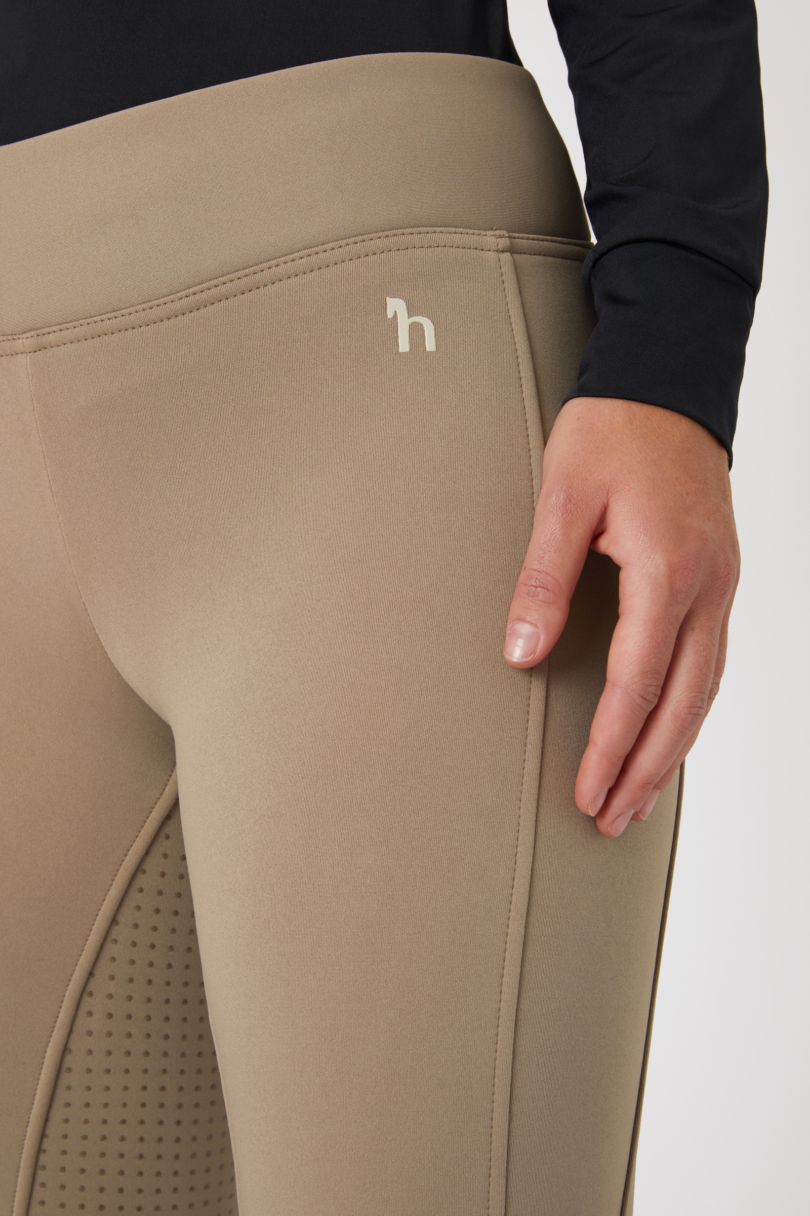 Horze Active fullgrip winter rijlegging met telefoonzak, dames