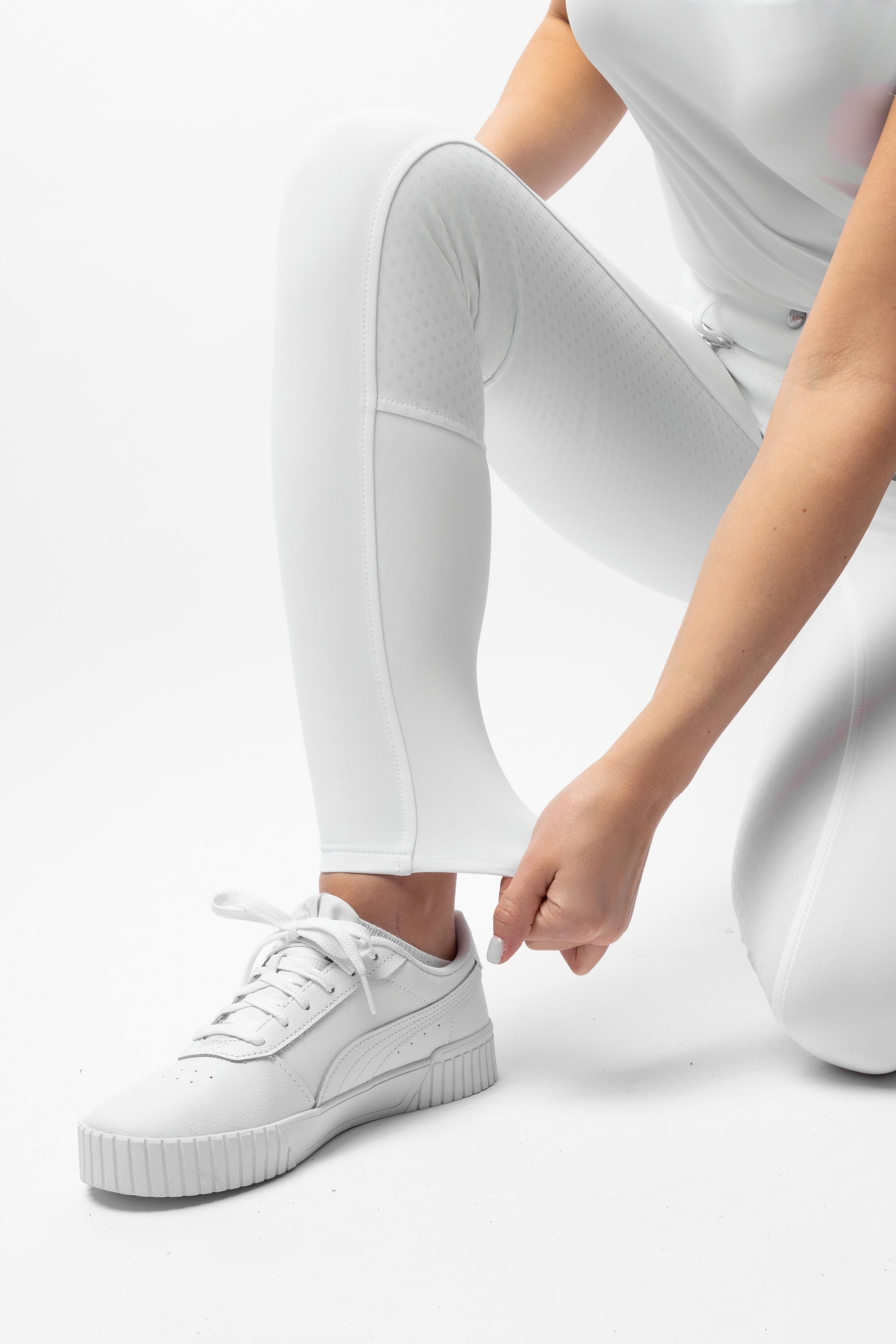 Horze Grand Prix Show Full Grip rijbroek UPF 50+