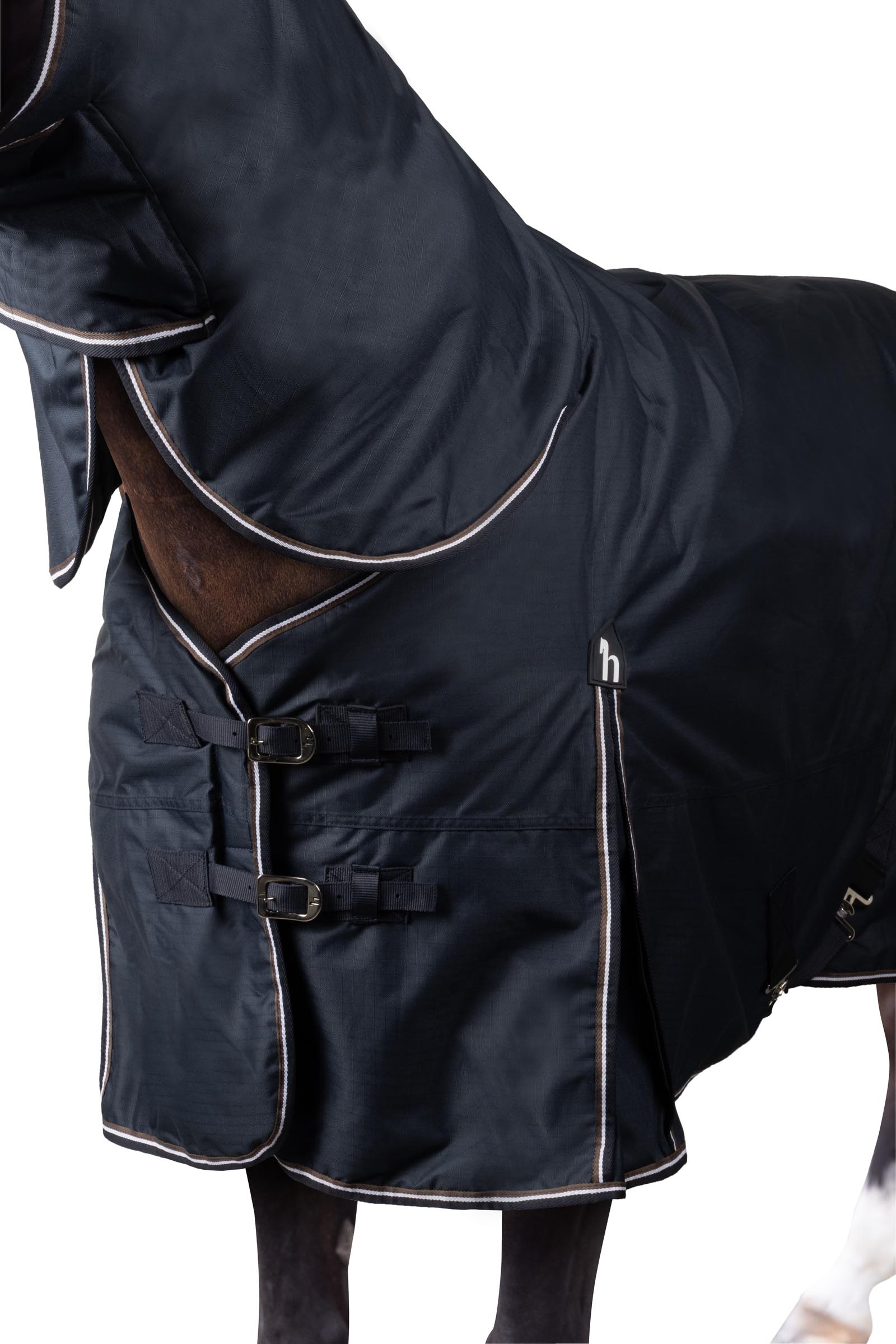 Horze Glasgow Pony Outdoordeken met vaste hals, 200g