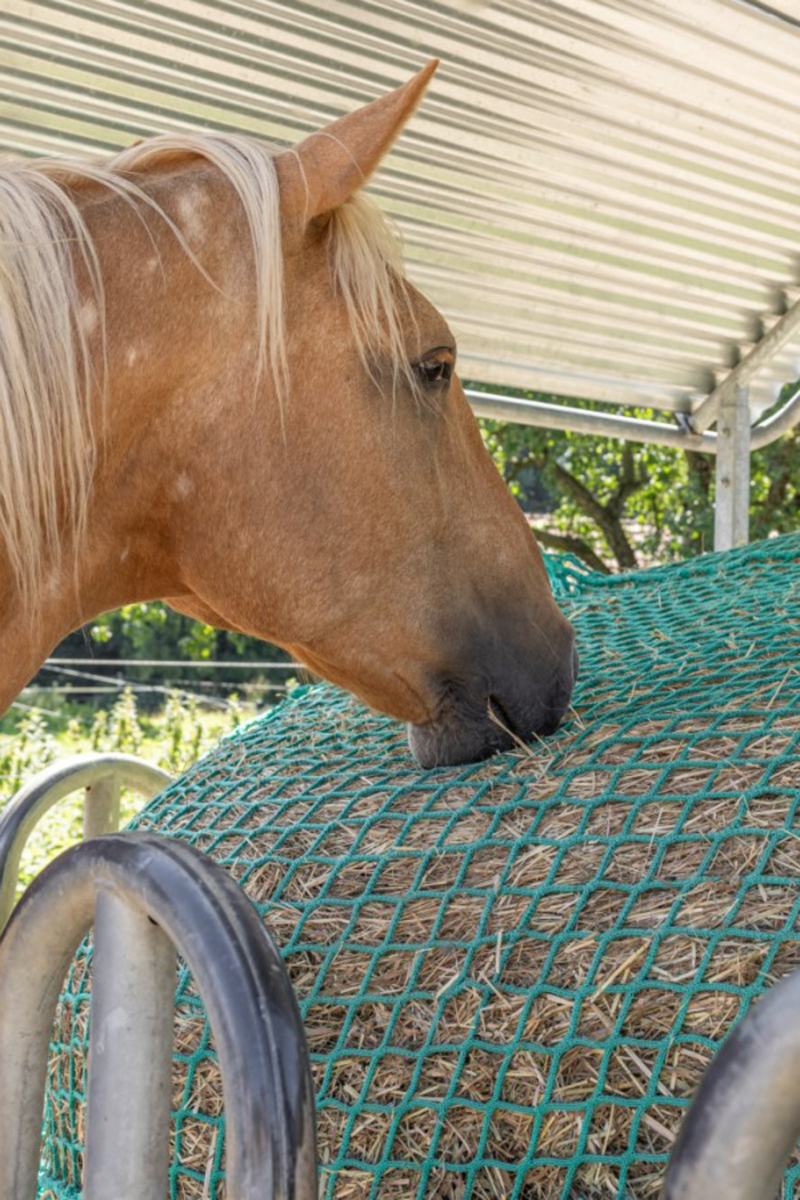Kerbl hooinzet voor ronde balen, hangbaar