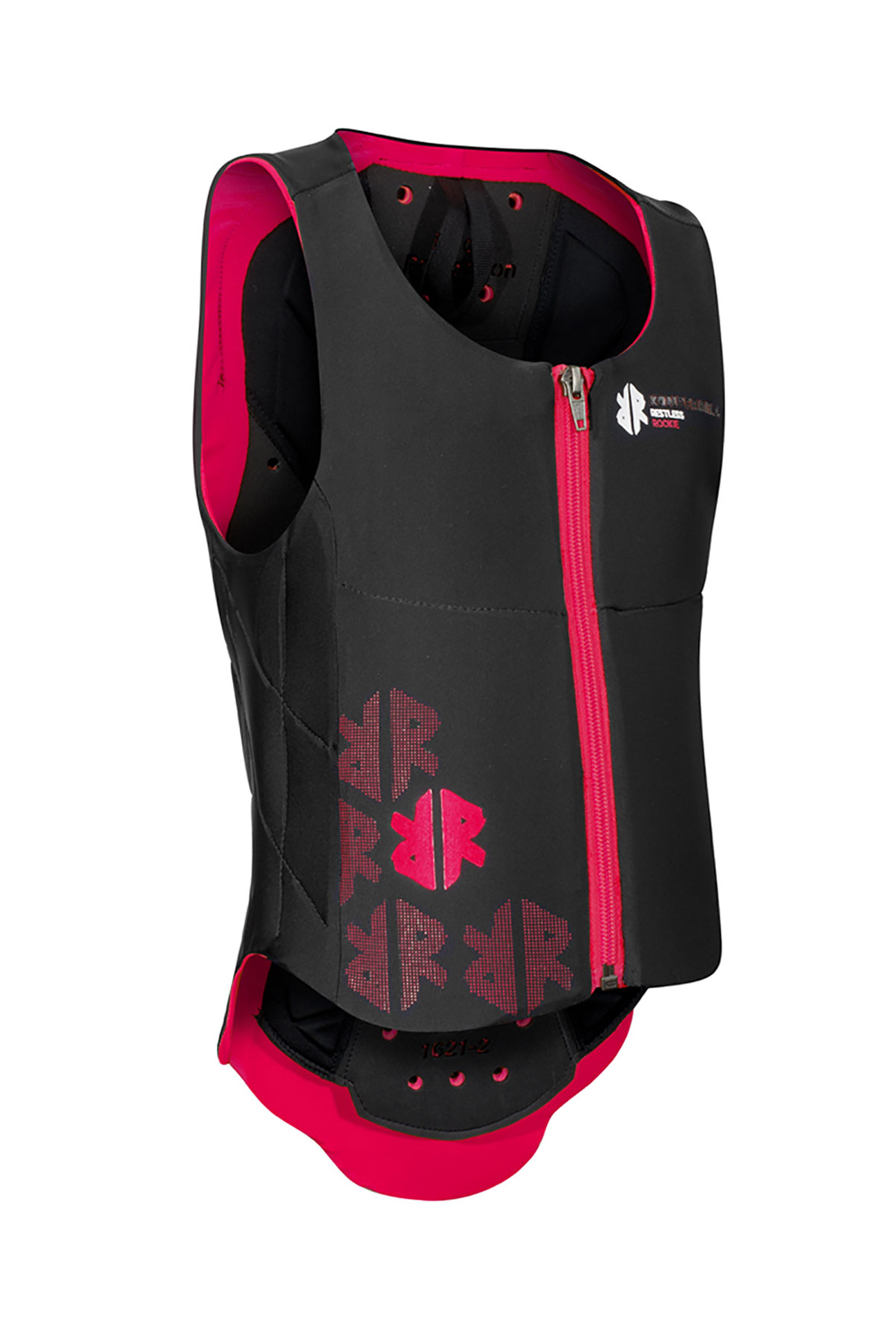 Black/Pink Komperdell Ballistic veiligheidshesje voor kinderen