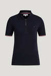 Tommy Hilfiger Equestrian Anaheim dames poloshirt met rits