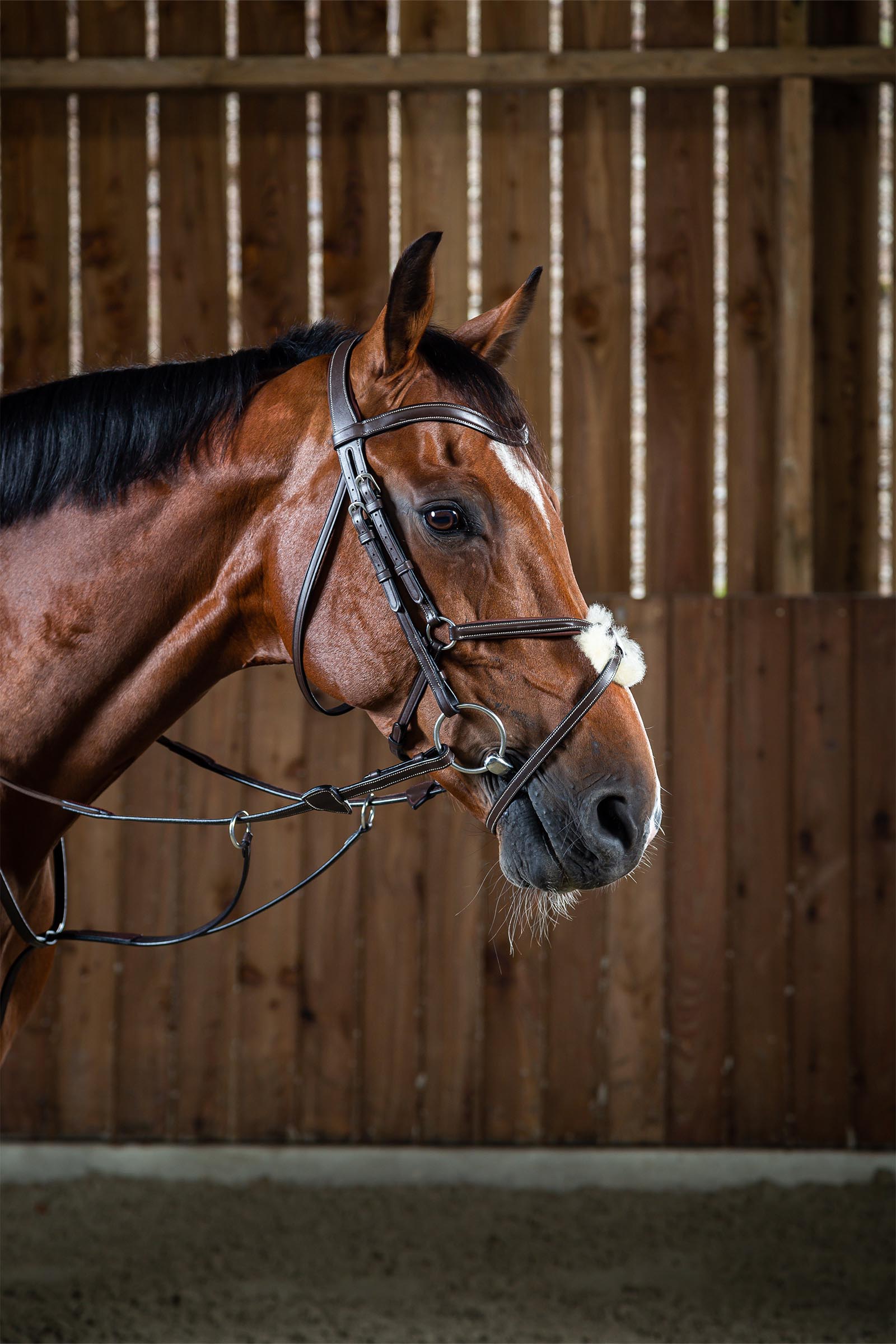 Dy'on Working hoofdstel met Mexicaanse neusriem