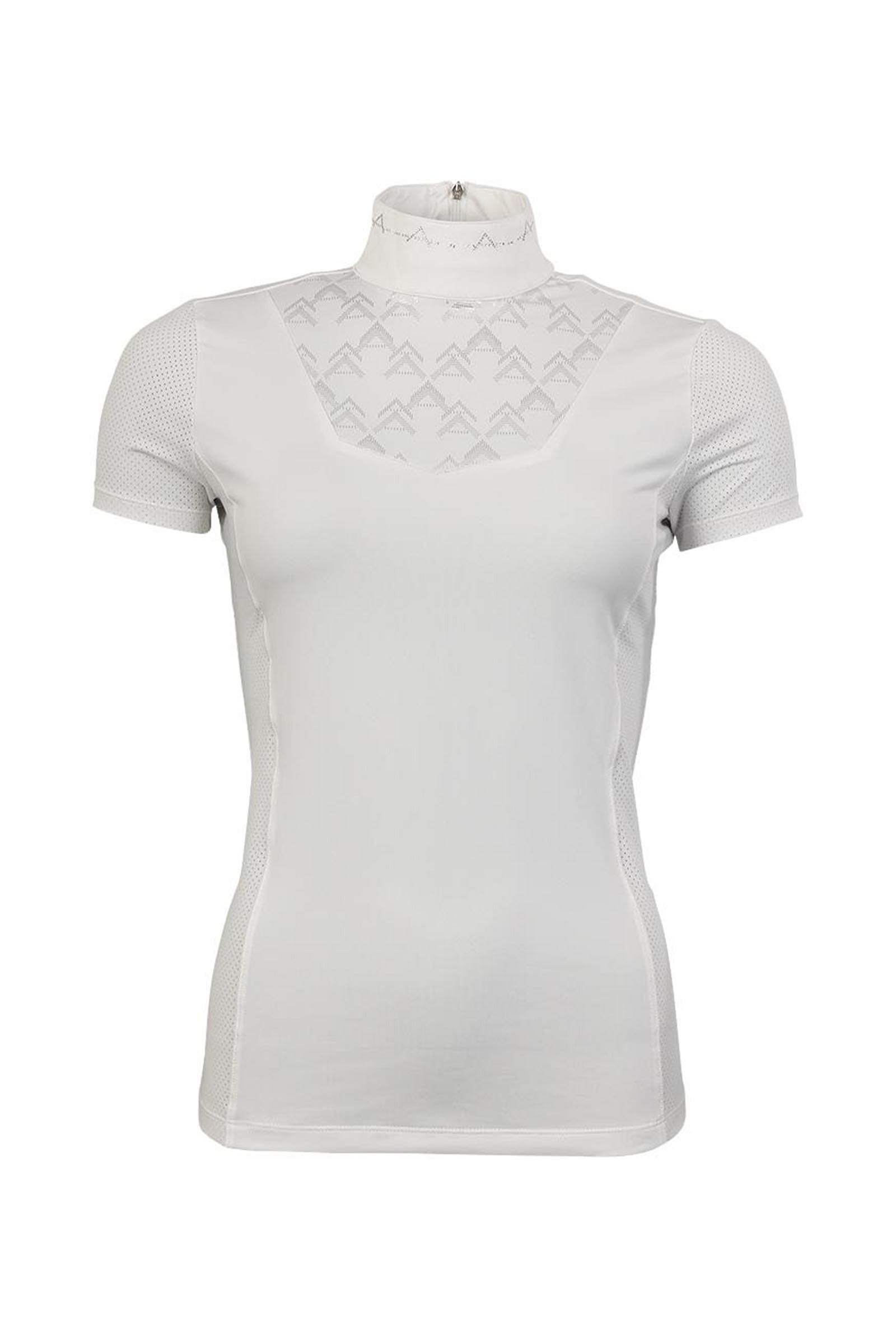 White ANKY Competition Exposure Dames Wedstrijdshirt, Korte Mouw