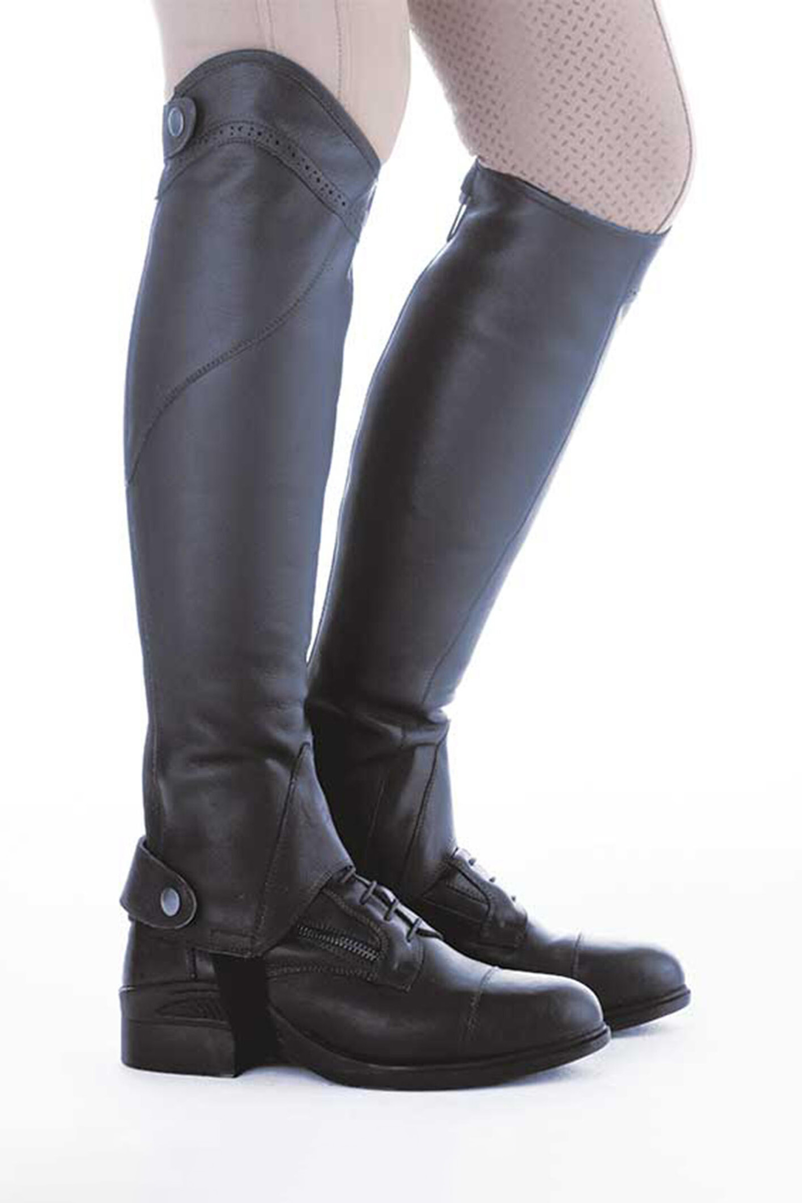 Black Kavalkade Remus Geoliede Leren Minichaps