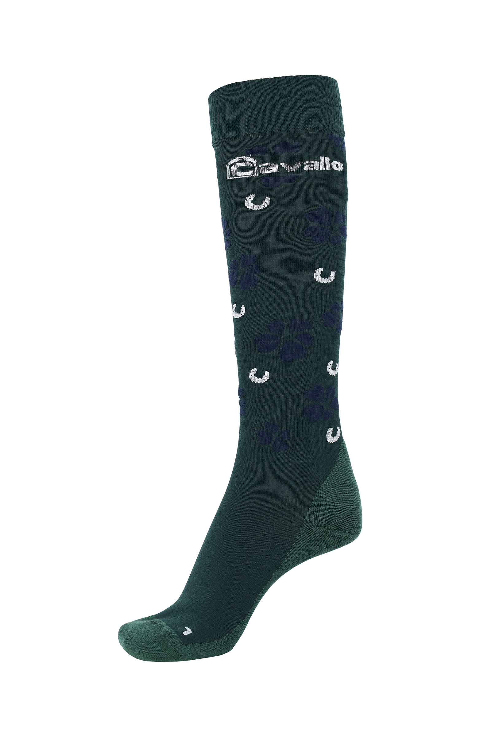 Dark Green Cavallo CAVALSUCCESS Riding Socks