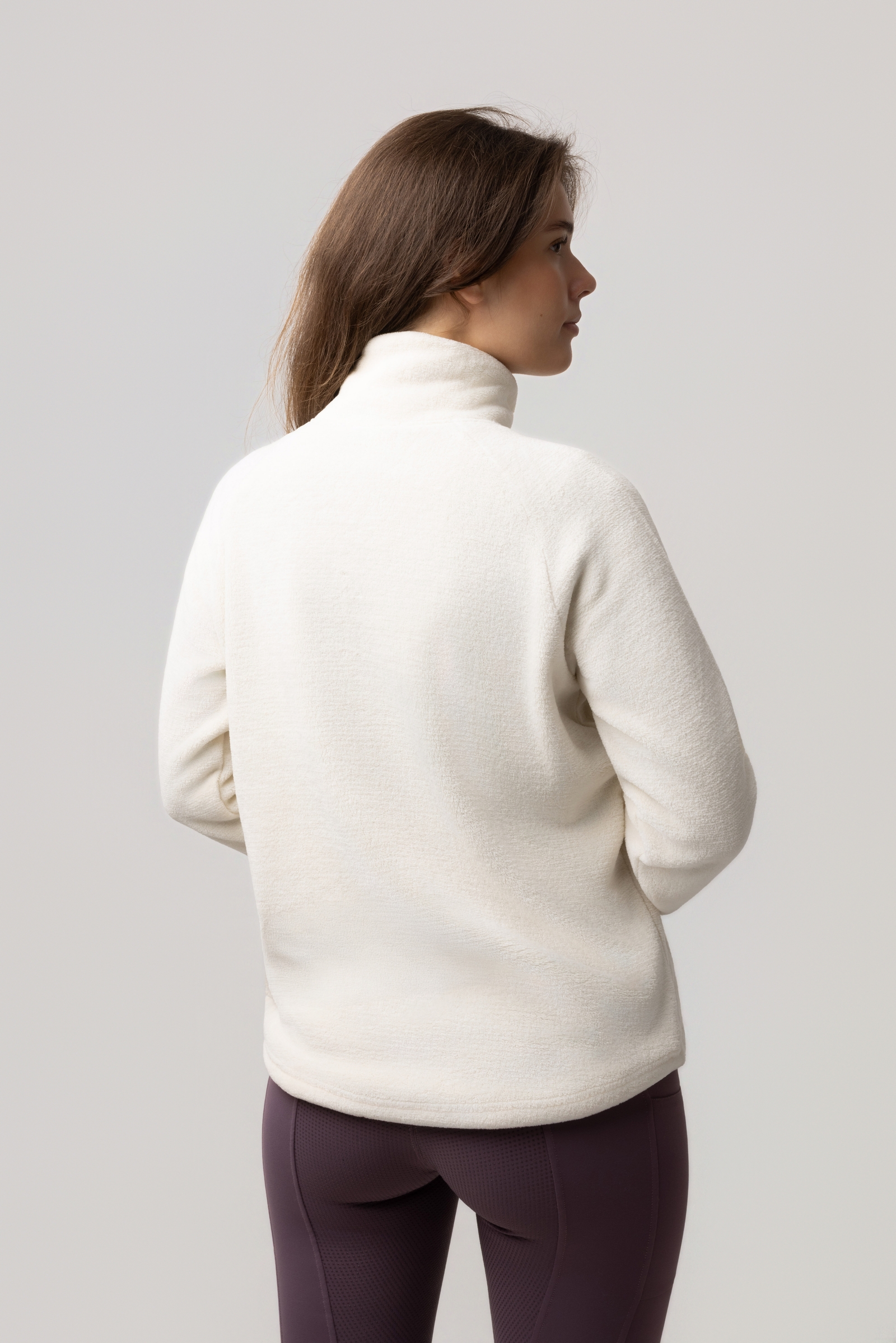 Horze Frieda Dames anorak fleece sweater