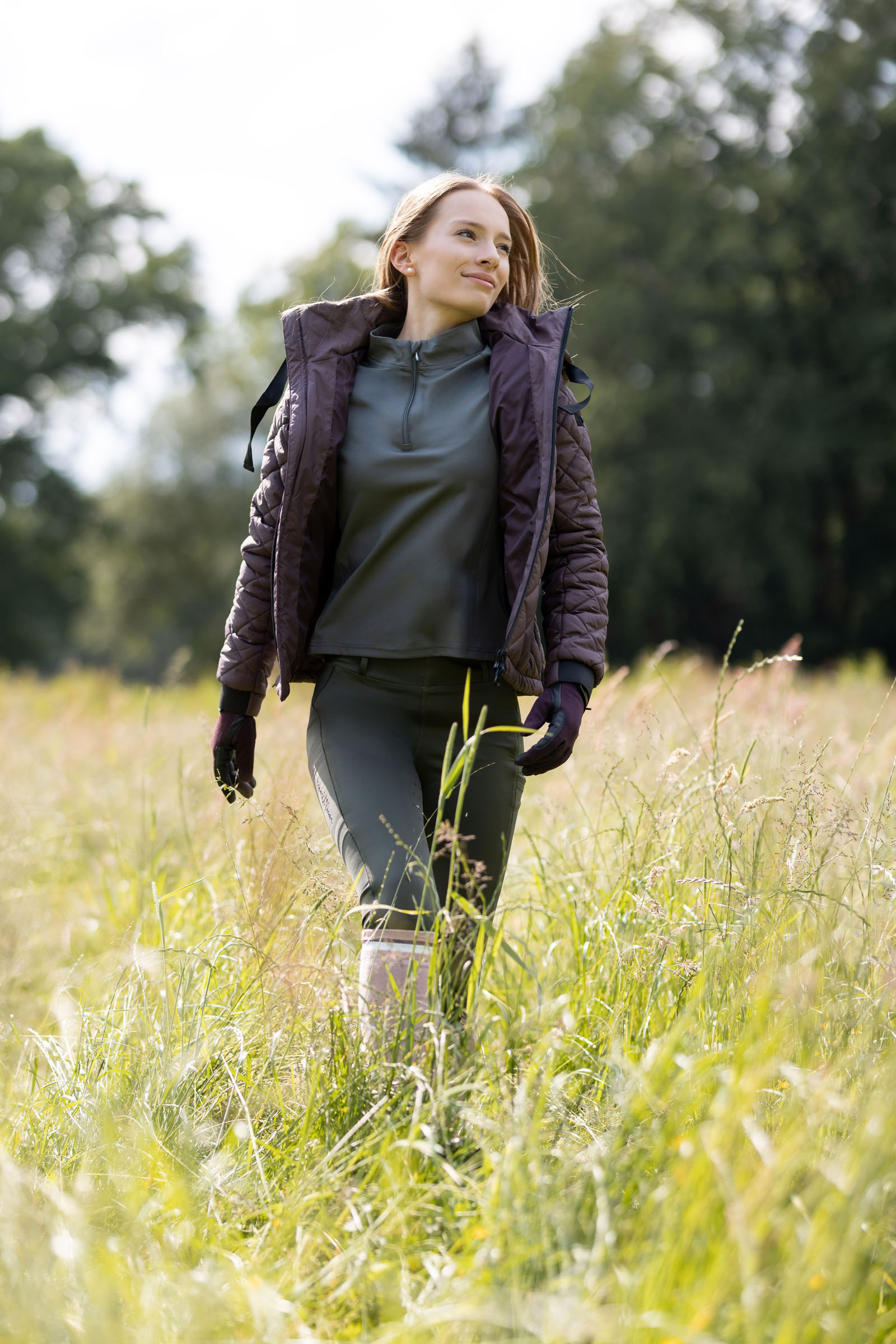 Horze Young Rider PERLA All Season paardrijhandschoenen