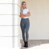 Horze Vanessa Naadloze Denim-Look Siliconen Full Seat Tights, dames