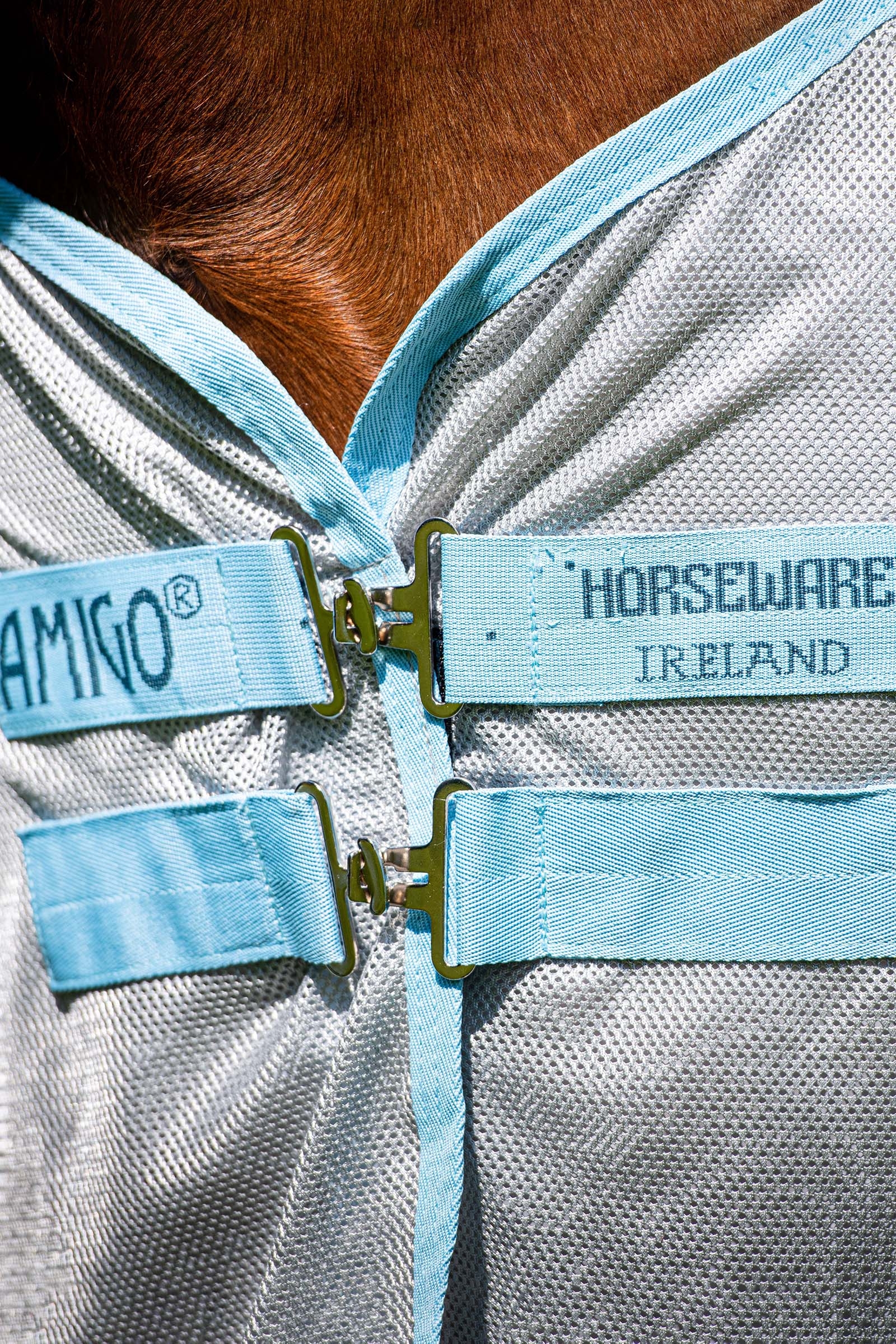 Horseware Amigo AmEco Bug Buster fluetæppe med aftagelig halsdel