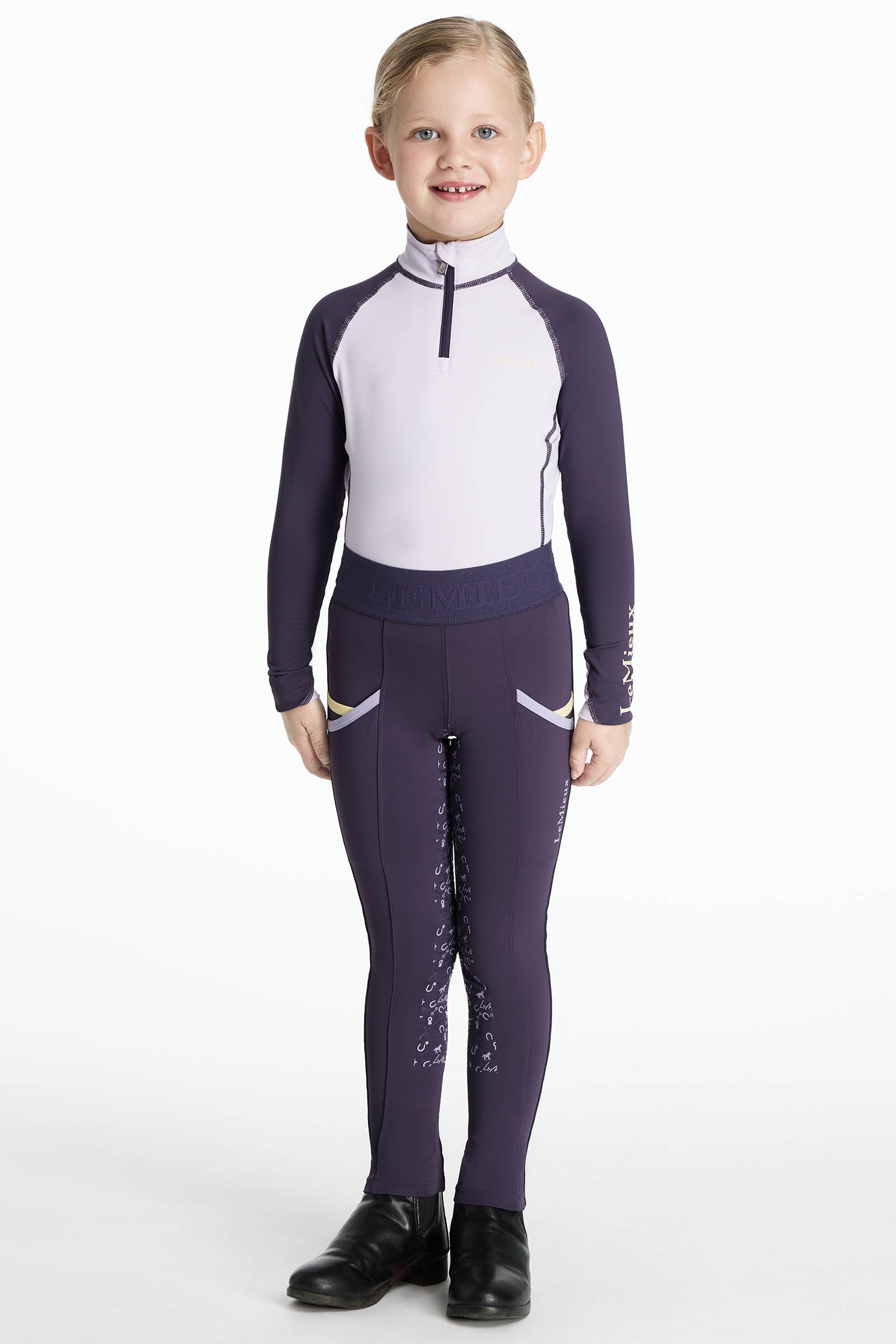 LeMieux Mini b&oslash;rne baselayer med UV-beskyttelse