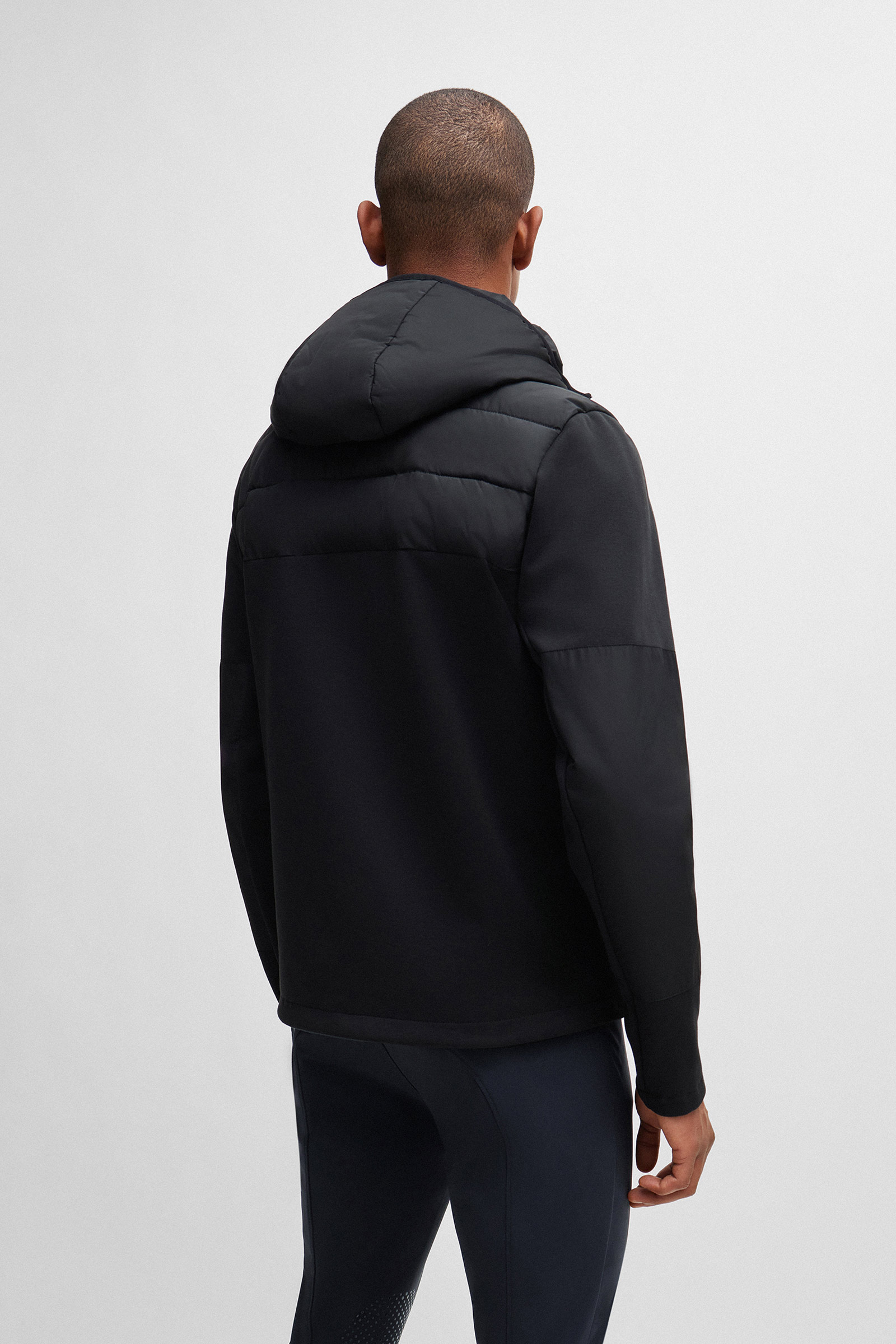 Boss Jeff Hybrid gewatteerde jas