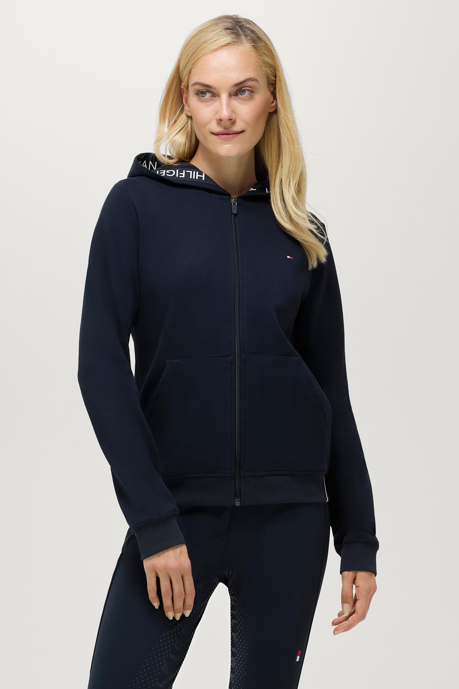 Tommy Hilfiger Equestrian Beverly dames hoodie met rits