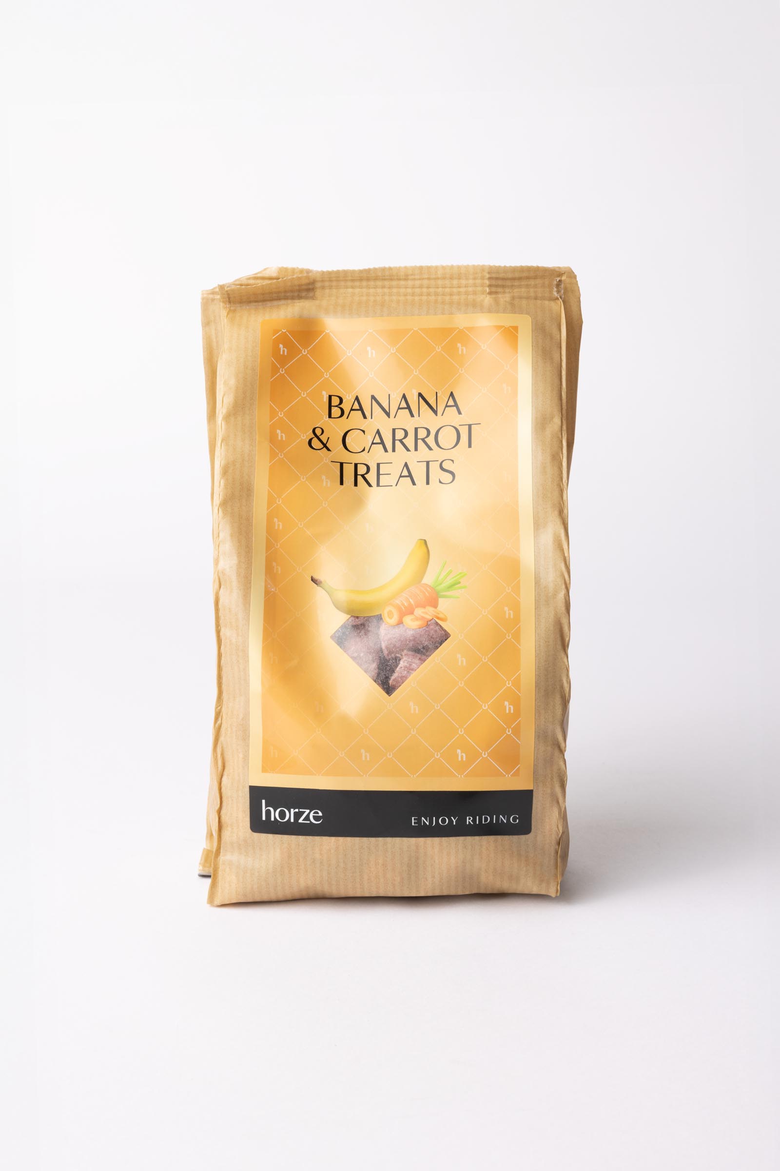Horze Biscuits Banana & Carrot, paardensnoepjes, 1 kilo