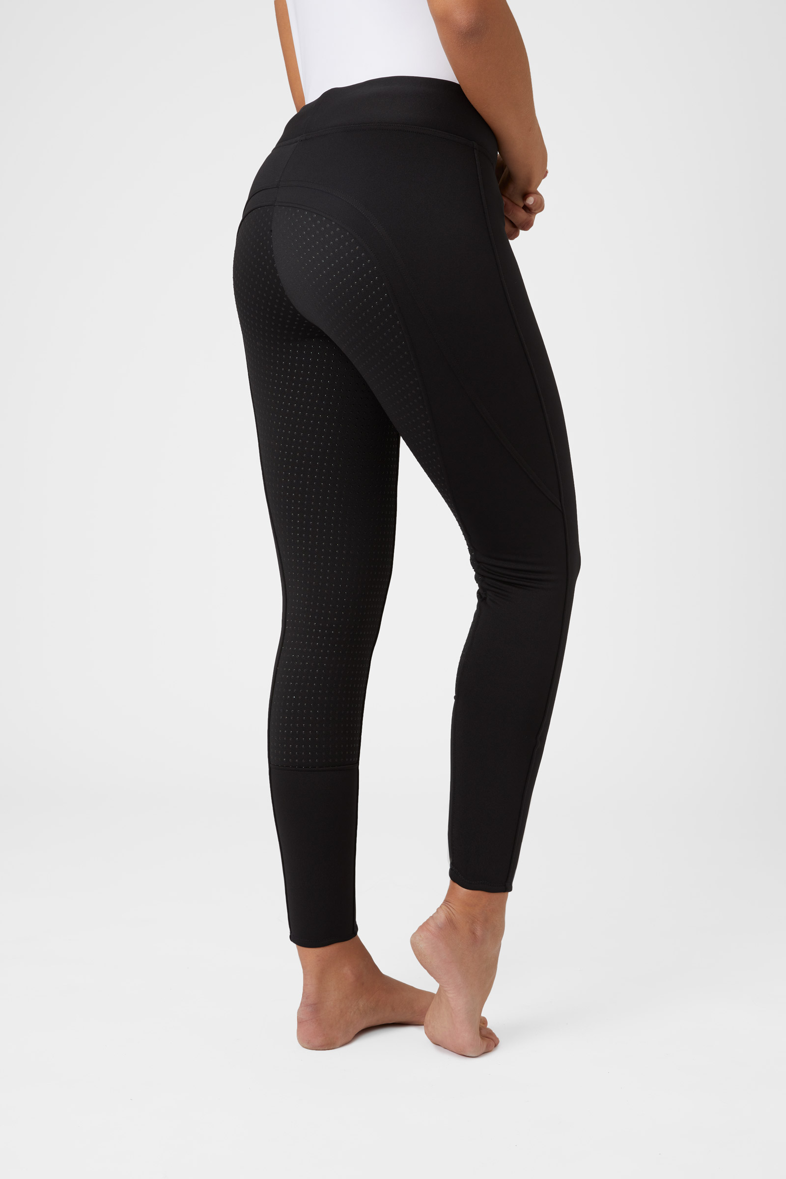 Horze Active Winter Siliconen FS tights, dames
