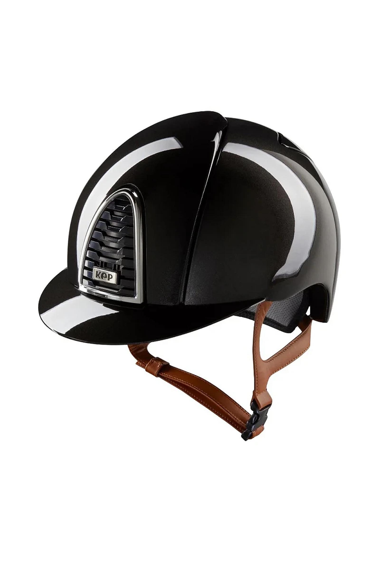 KEP Cromo 2.0 Shine/Beige rijhelm met extra klep, app compatibel